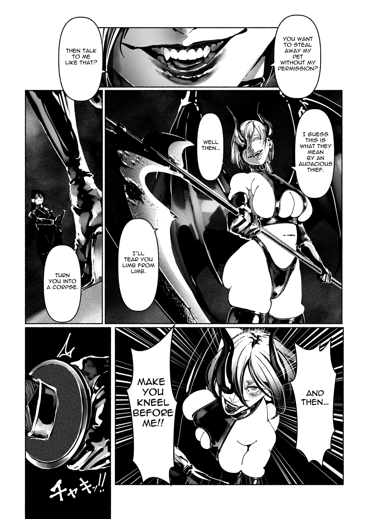 Demonic Training page 21 original parody - full censorship gloves hentai manga - read online free