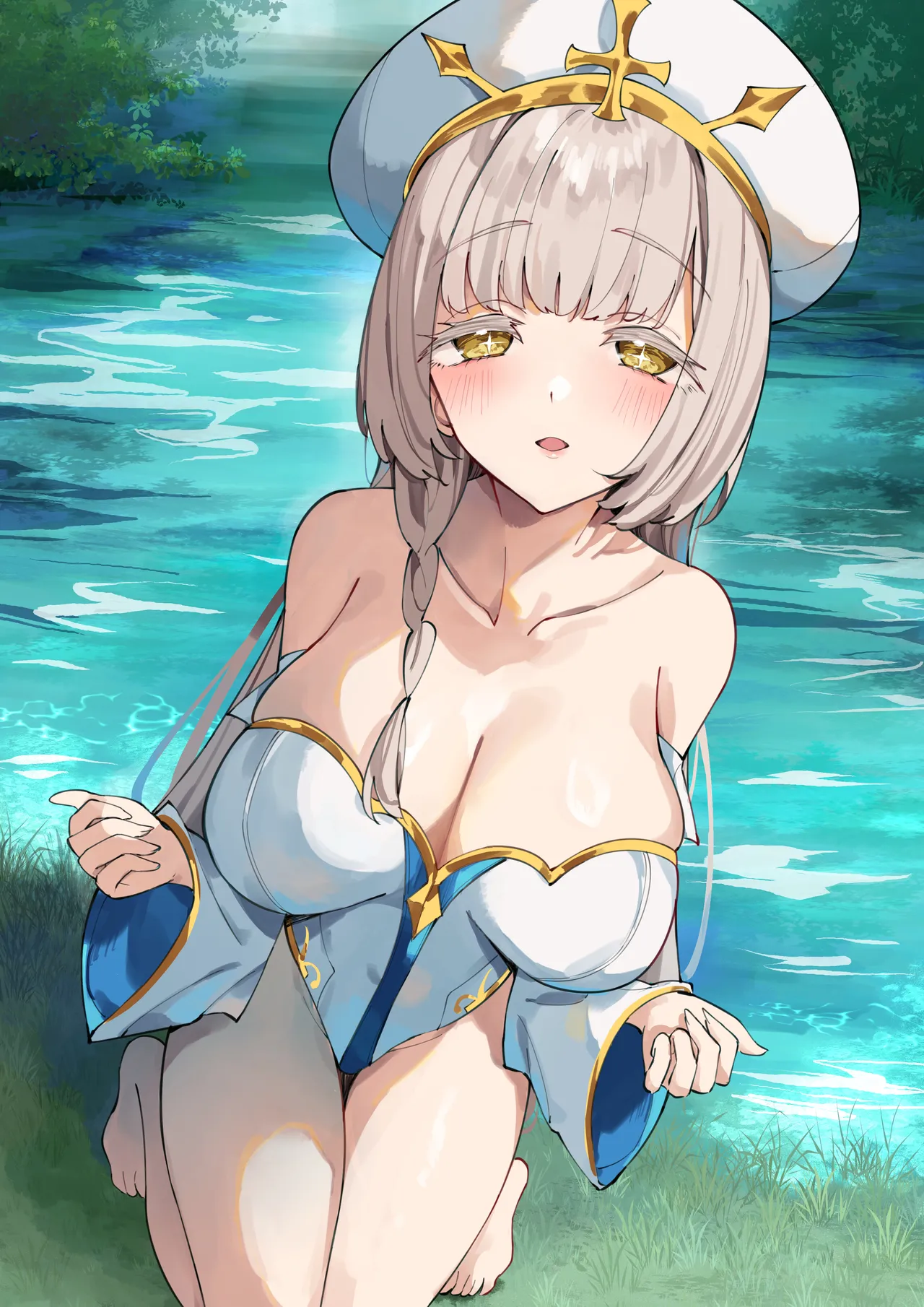 [Unahouse (Unacchi)] Mint-san wa Amaama Koubi shitai. ~Kyonyuu Healer no Onee-san ga Mechakucha Sasotte kuru Hanashi~ | 明塔姐姐想要和战士弟弟甜甜蜜蜜地做爱~被巨乳治愈师姐姐超猛烈的攻势所诱惑~ [Chinese] [白杨汉化组] [Decensored] [restday111去码] [Digital] page 80 original parody - kissing big breasts hentai manga - read online free