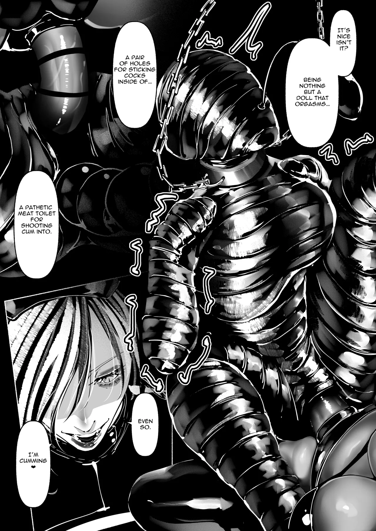 Akuma no Choukyou | Demonic Training page 137 original parody - full censorship gloves hentai manga - read online free