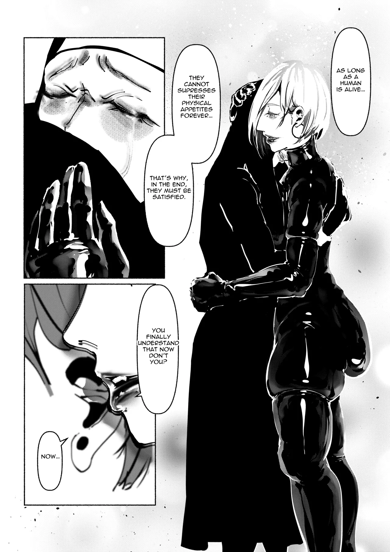Akuma no Choukyou | Demonic Training page 281 original parody - full censorship gloves hentai manga - read online free