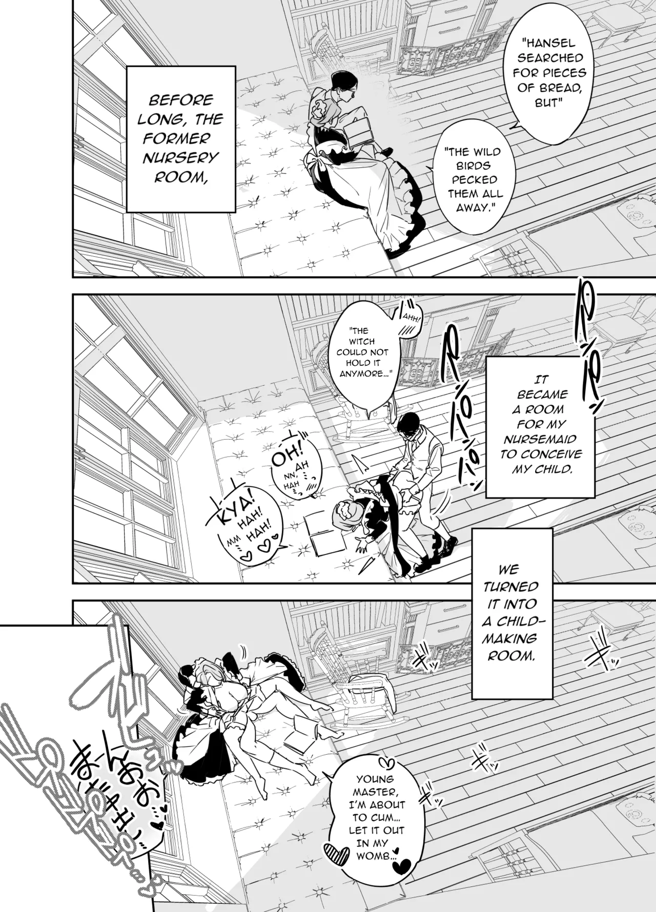 [F no Kottoubako (Onizuka Frill)] Boku no Nurse Maid Isabella no Fudeoroshi ~Ochichi ga Goshomou nara Tanezuke kudasaimashi~ | My Nursemaid Isabella's First Time ~ If You Desire, Please Impregnate Me ~ [English] page 50 original parody - sole female sole male hentai manga - read online free