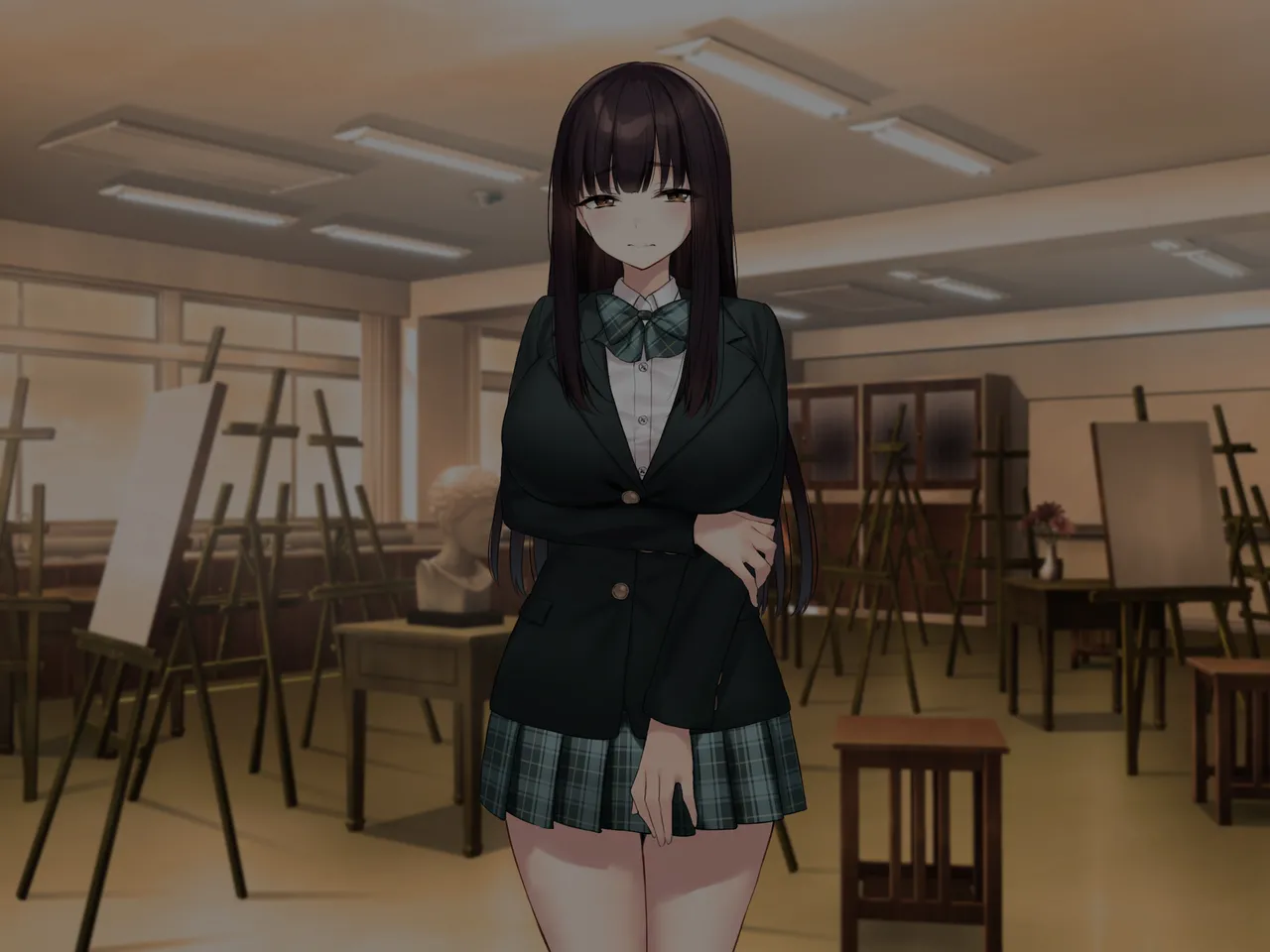 Kyonyuu na Senpai? Kyonyuu na Osananajimi? Futari to Harem H…suru? page 48 original parody - sole male paizuri hentai manga - read online free