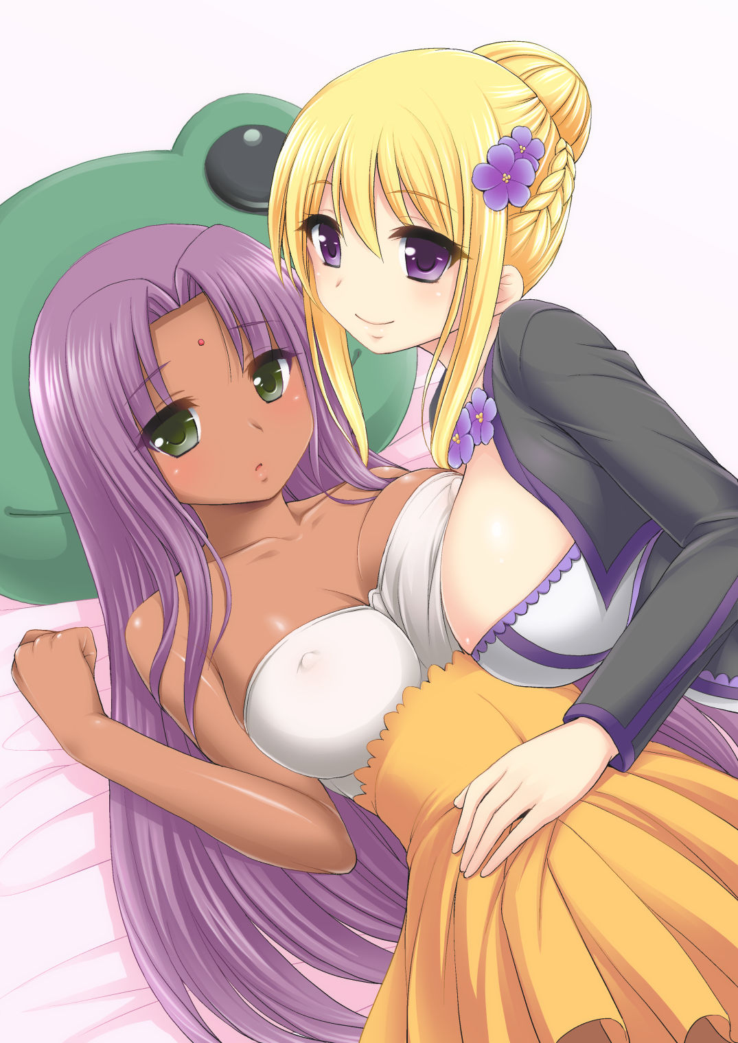 Kasshoku no Hana Ni page 25 flower knight girl parody - big breasts group hentai manga - read online free