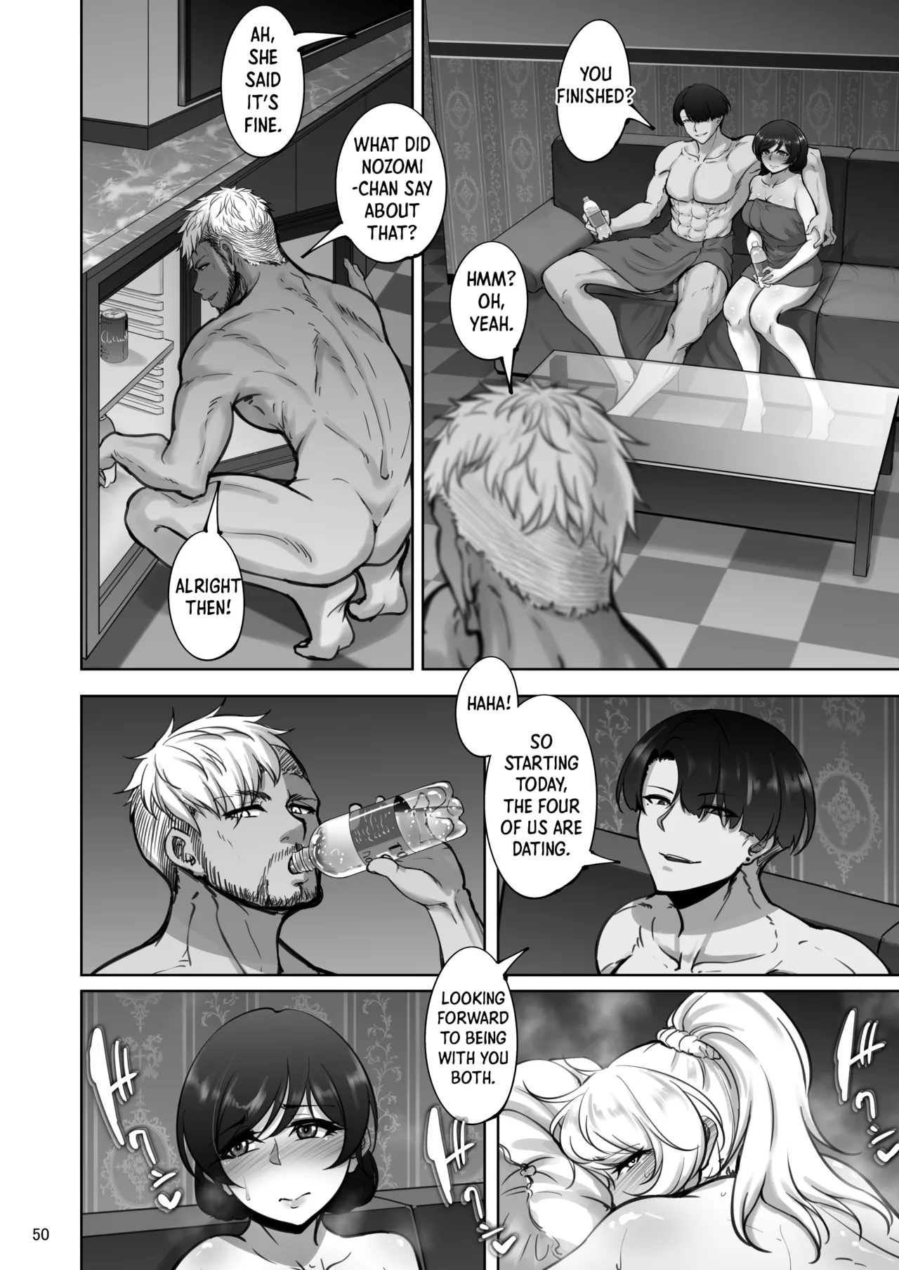 Eri to Nozomi no Joujiroku 1 | The Sex Records of Eli and Nozomi 1 page 50 featuring eli ayase love live parody - kissing big breasts hentai manga - read online free