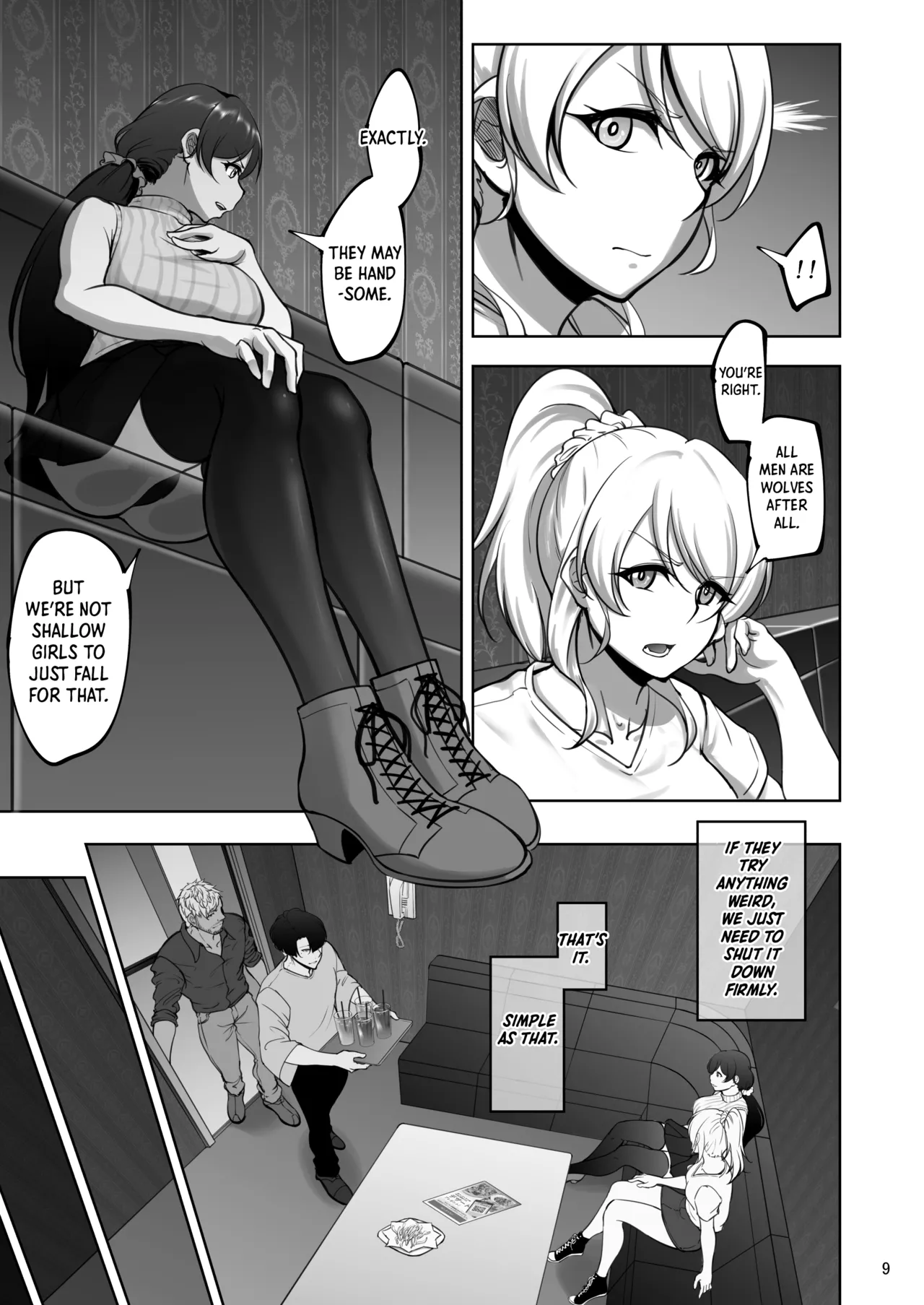 Eri to Nozomi no Joujiroku 1 | The Sex Records of Eli and Nozomi 1 - Page 9