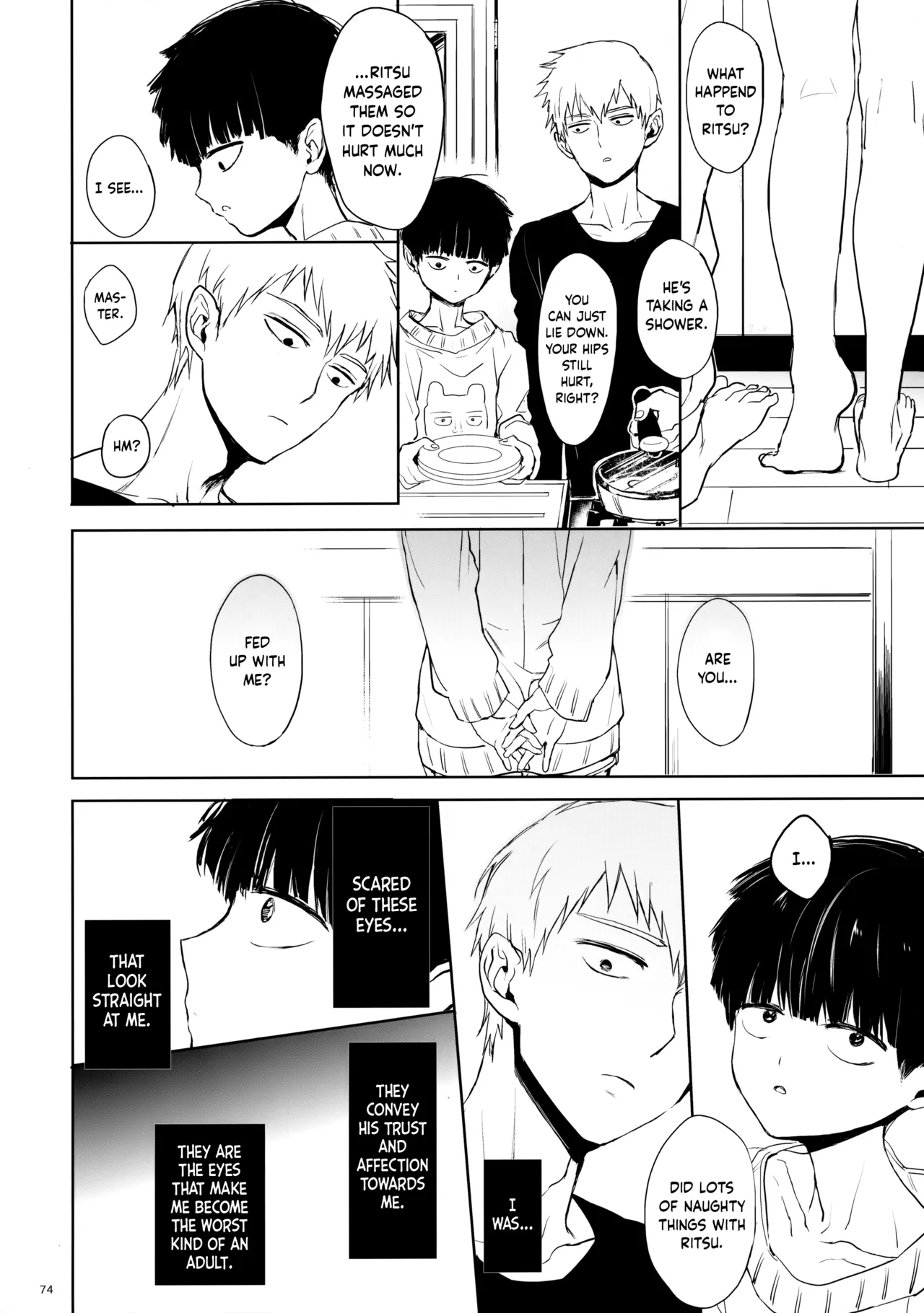 Saitei na Otona Ge | The Worst Kind of Adult, Chapter 3 page 73 featuring ritsu kageyama mob psycho 100 parody - anal brother hentai manga - read online free