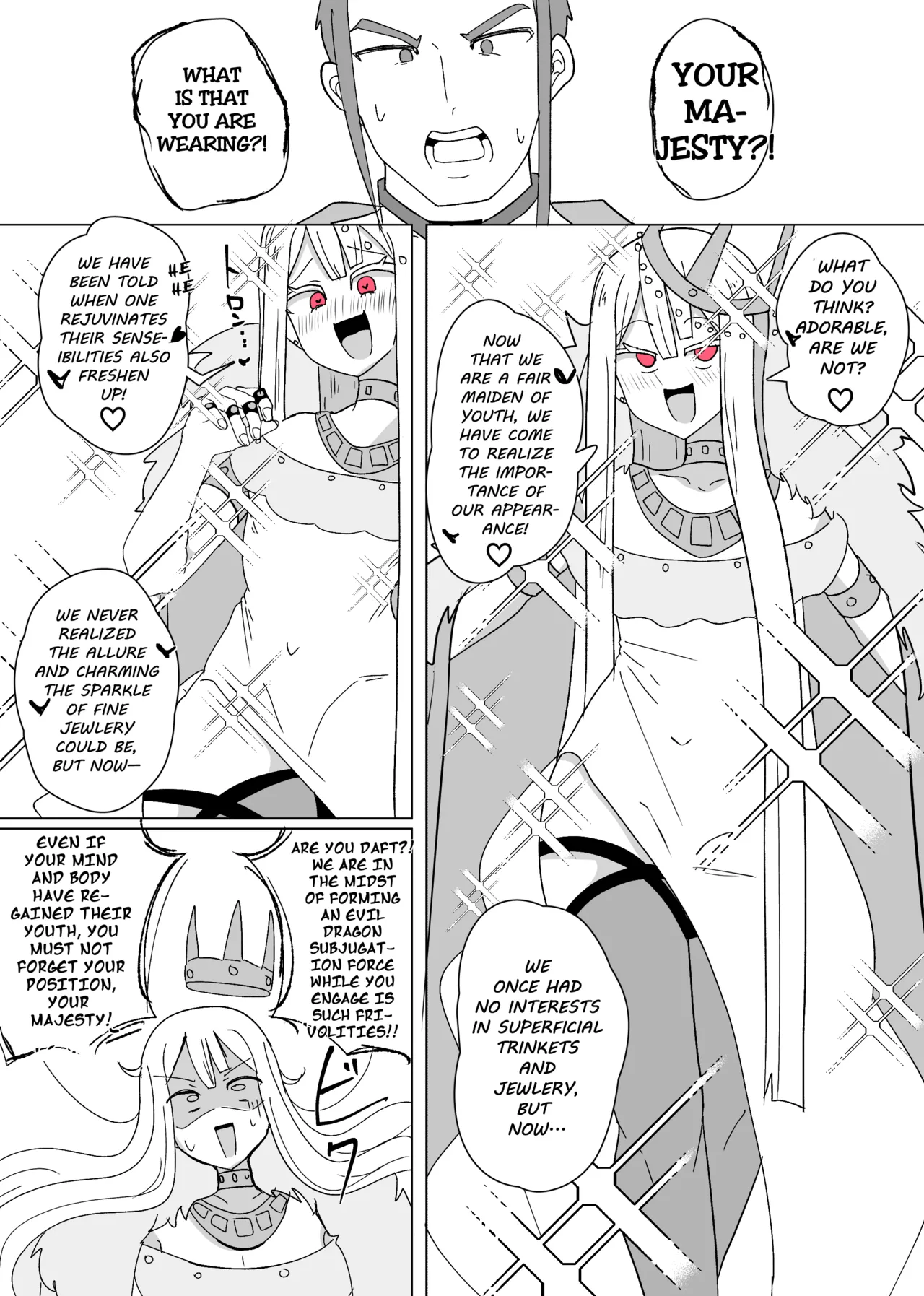 The House of Evil Class Change 8 Evil Dragon Empress page 10 original parody - yuri big breasts hentai manga - read online free