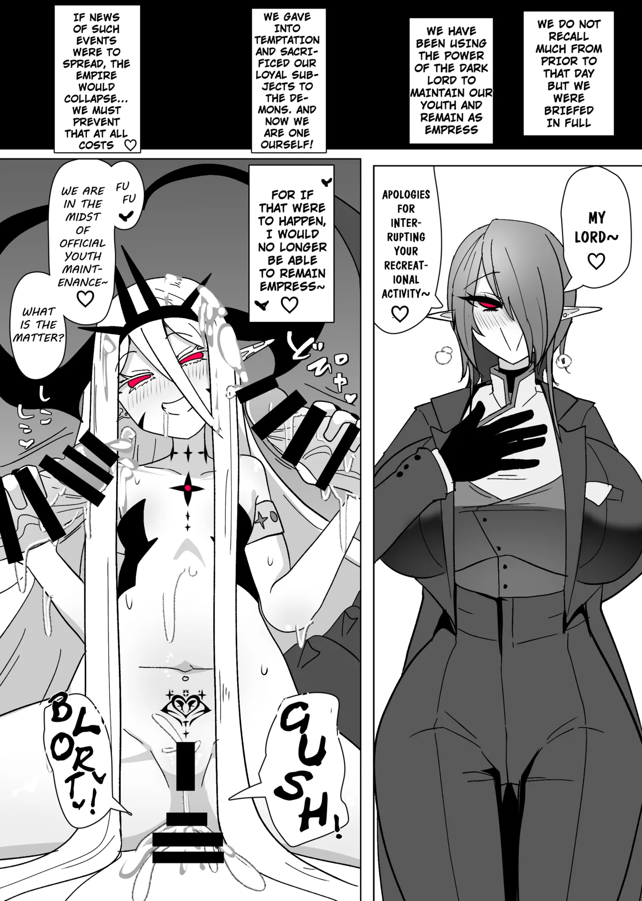 The House of Evil Class Change 8 Evil Dragon Empress page 18 original parody - yuri big breasts hentai manga - read online free