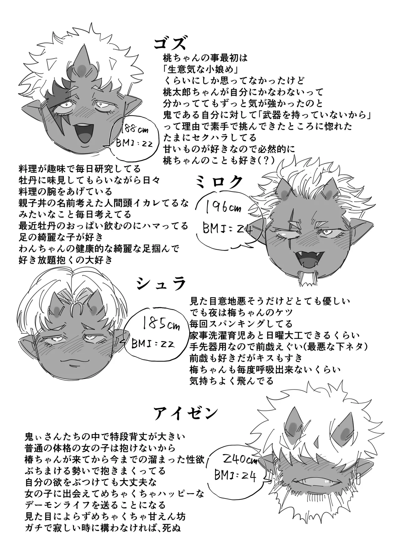 [Bonnou (Nuchitsu Nanako)] Dekatsuyo Onii-san no Oyome-san ni Natta Onnanoko no Momotarou page 58 original parody - oni scar hentai manga - read online free