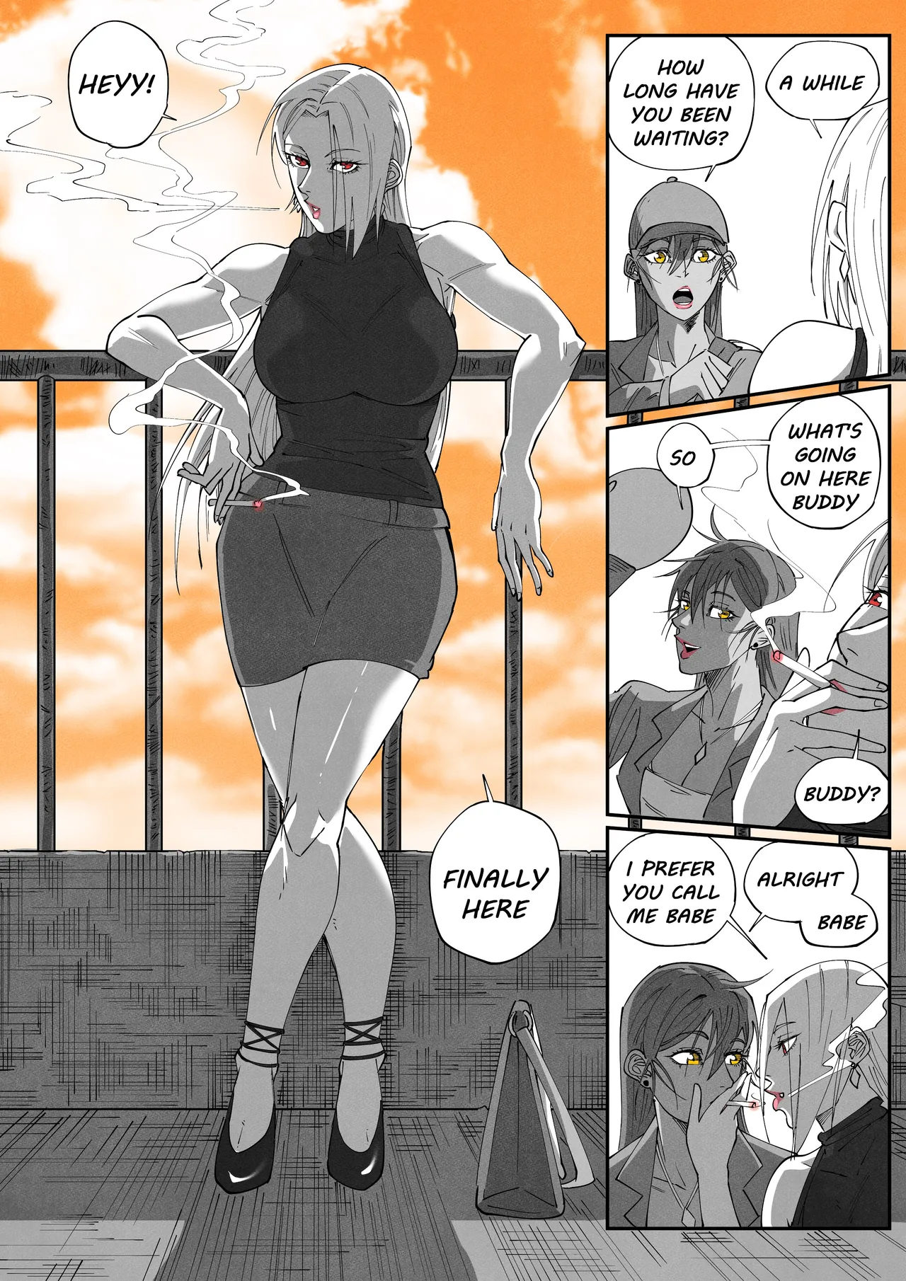 GNO: Girl's Night Out - Issue 02 page 152 original parody - nakadashi big penis hentai manga - read online free