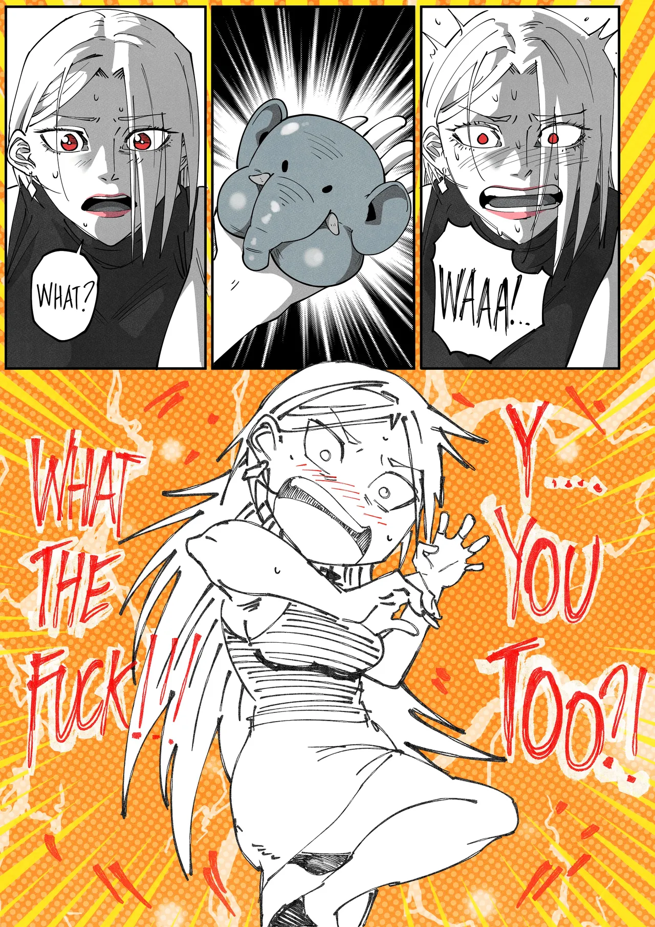 GNO: Girl's Night Out - Issue 02 page 157 original parody - ttf threesome futanari hentai manga - read online free