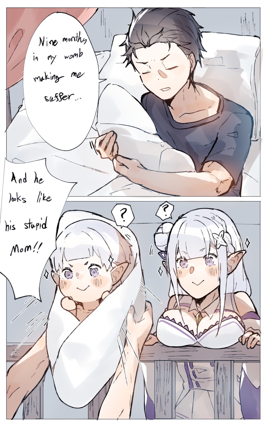 Knight and Lord page 14 featuring subaru natsuki re zero kara hajimeru isekai seikatsu parody - sole male nakadashi hentai manga - read online free