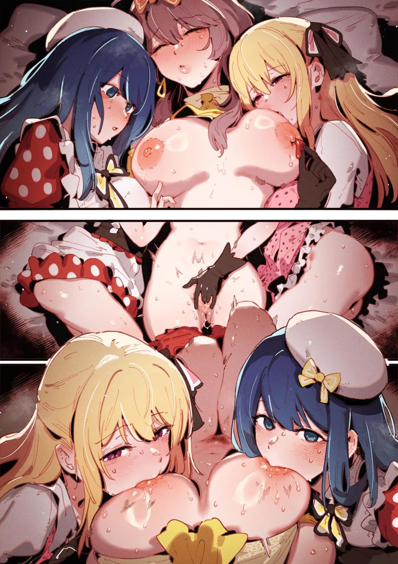 01-25_Akane &...😎🍆💢 & _Kana &...👒🍆💢 & Miyako page 133 featuring aqua hoshino oshi no ko parody - nakadashi full color hentai manga - read online free