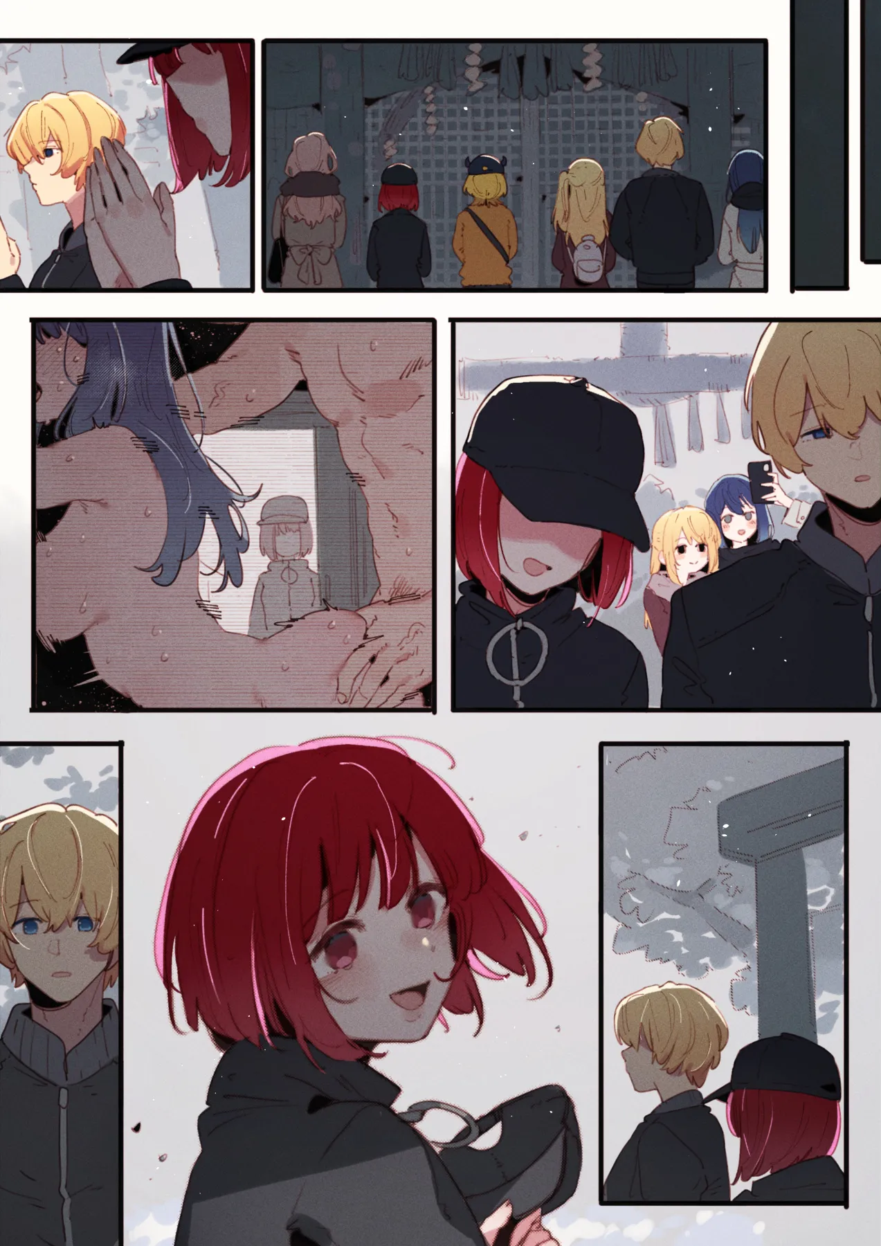 01-25_Akane &...😎🍆💢 & _Kana &...👒🍆💢 & Miyako page 158 featuring aqua hoshino oshi no ko parody - nakadashi full color hentai manga - read online free