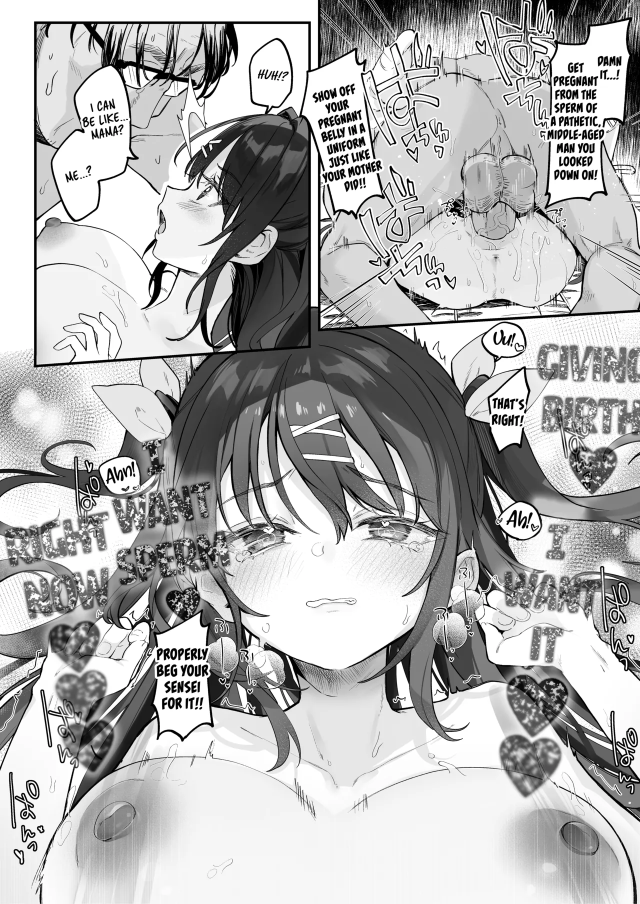 Koitsu ni Katsu Houhou | Wanted! How to Beat This Girl page 52 original parody - sole male nakadashi hentai manga - read online free