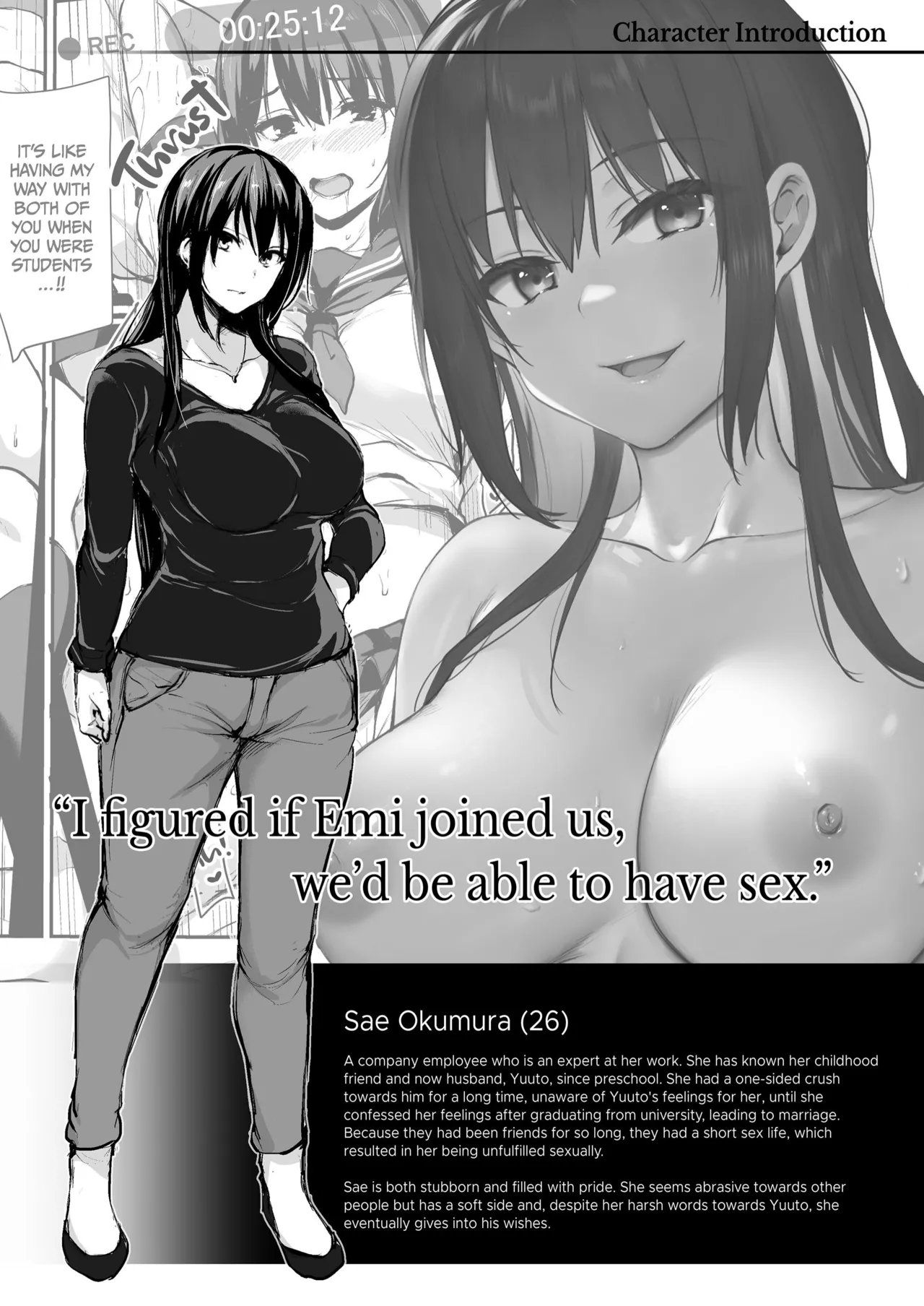 Kyonyuu Ga Futariinai To Bokkishinai Otto No Tame Ni Tomodachi O Tsuretekita Tsuma Chapter 1-3 page 205 - sole male paizuri hentai manga - read online free