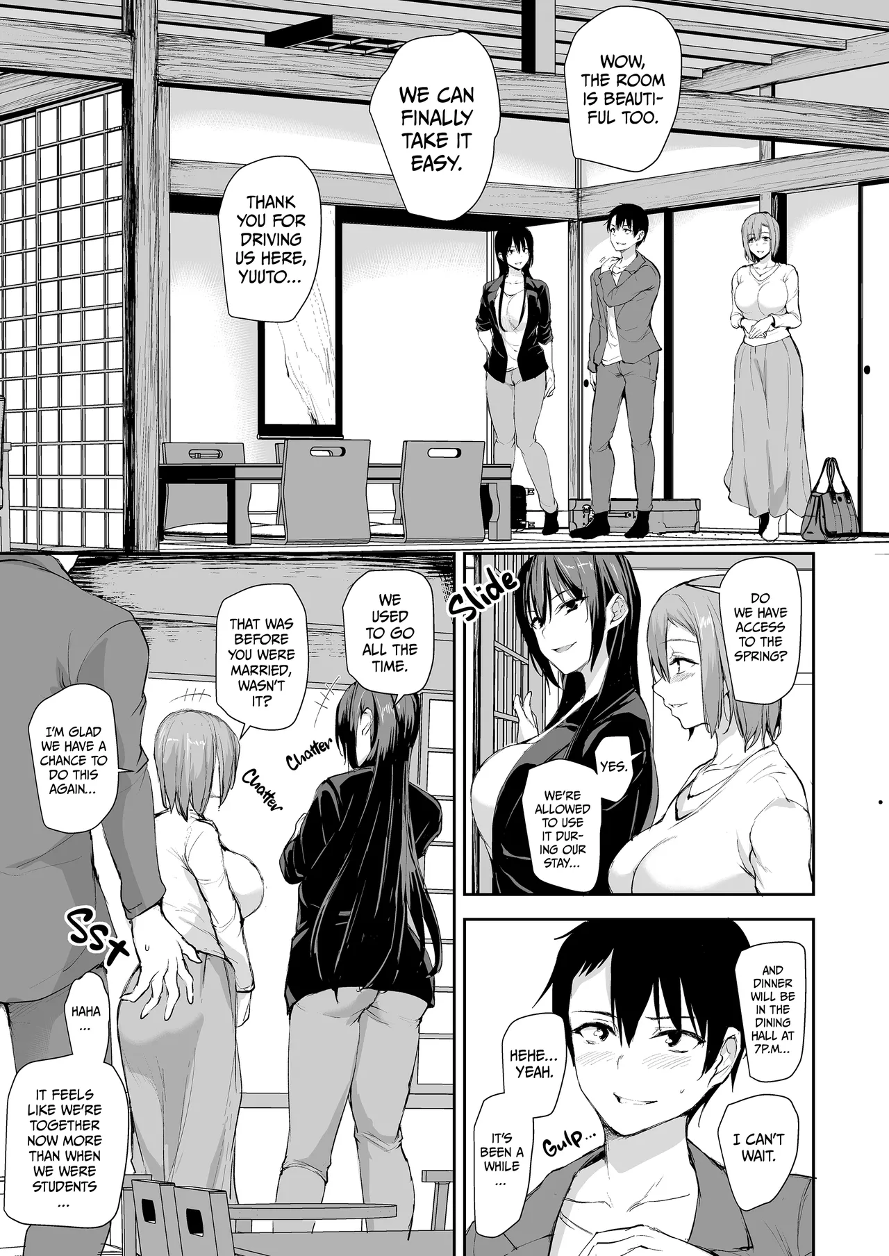 Kyonyuu Ga Futariinai To Bokkishinai Otto No Tame Ni Tomodachi O Tsuretekita Tsuma Chapter 1-3 page 75 - business suit sweating hentai manga - read online free