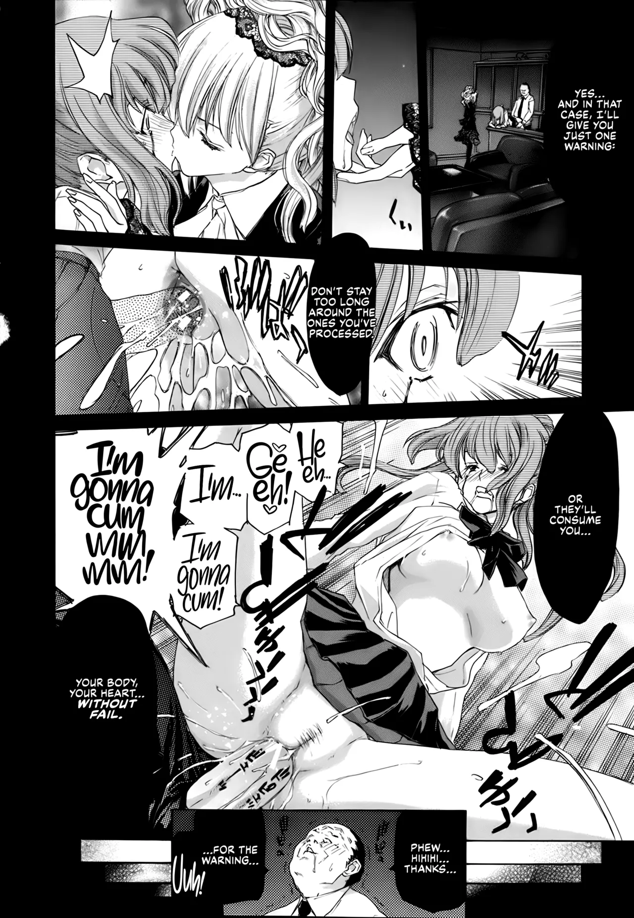 Rakuin Gakuen page 9 - blindfold stockings hentai manga - read online free