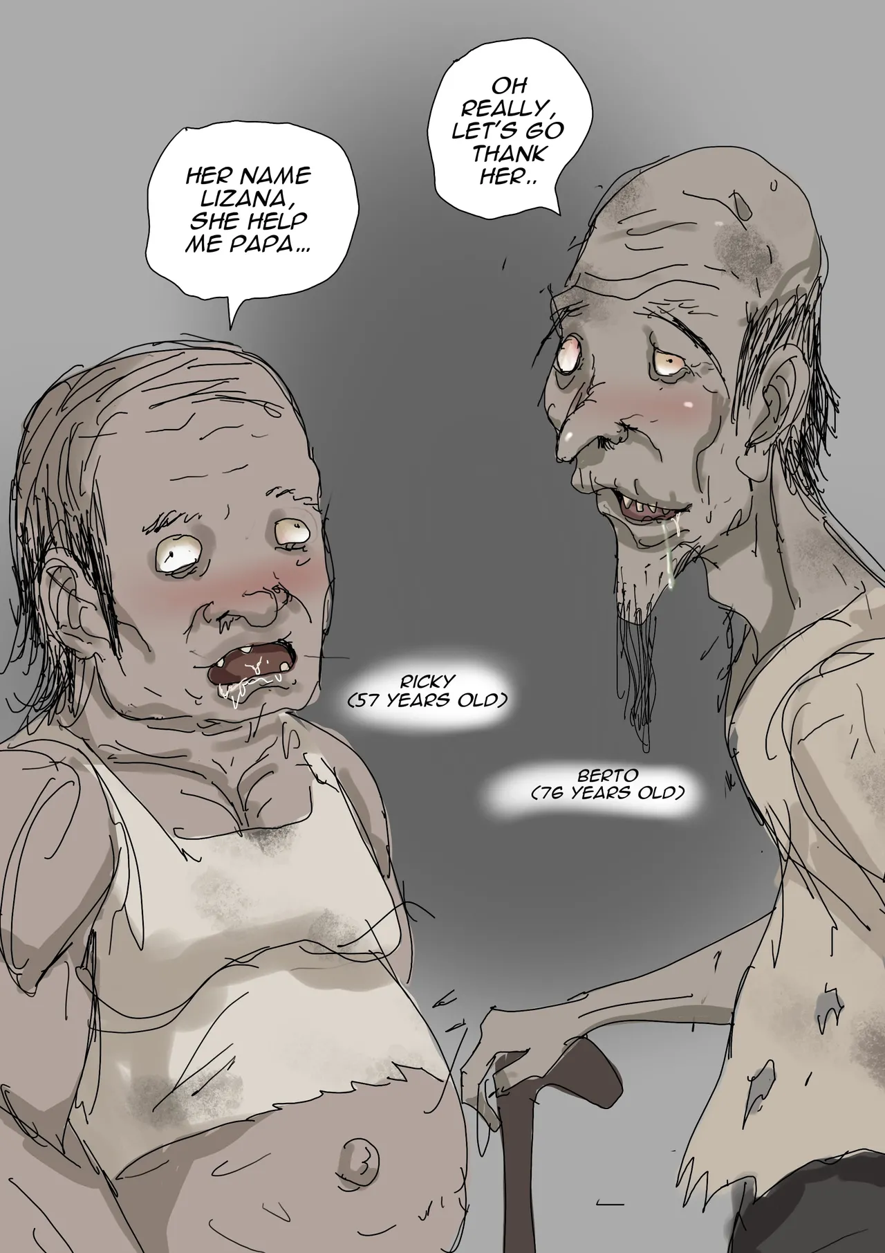 Sinful Lust - Lizana And The Homeless page 10 original parody - milf big breasts hentai manga - read online free