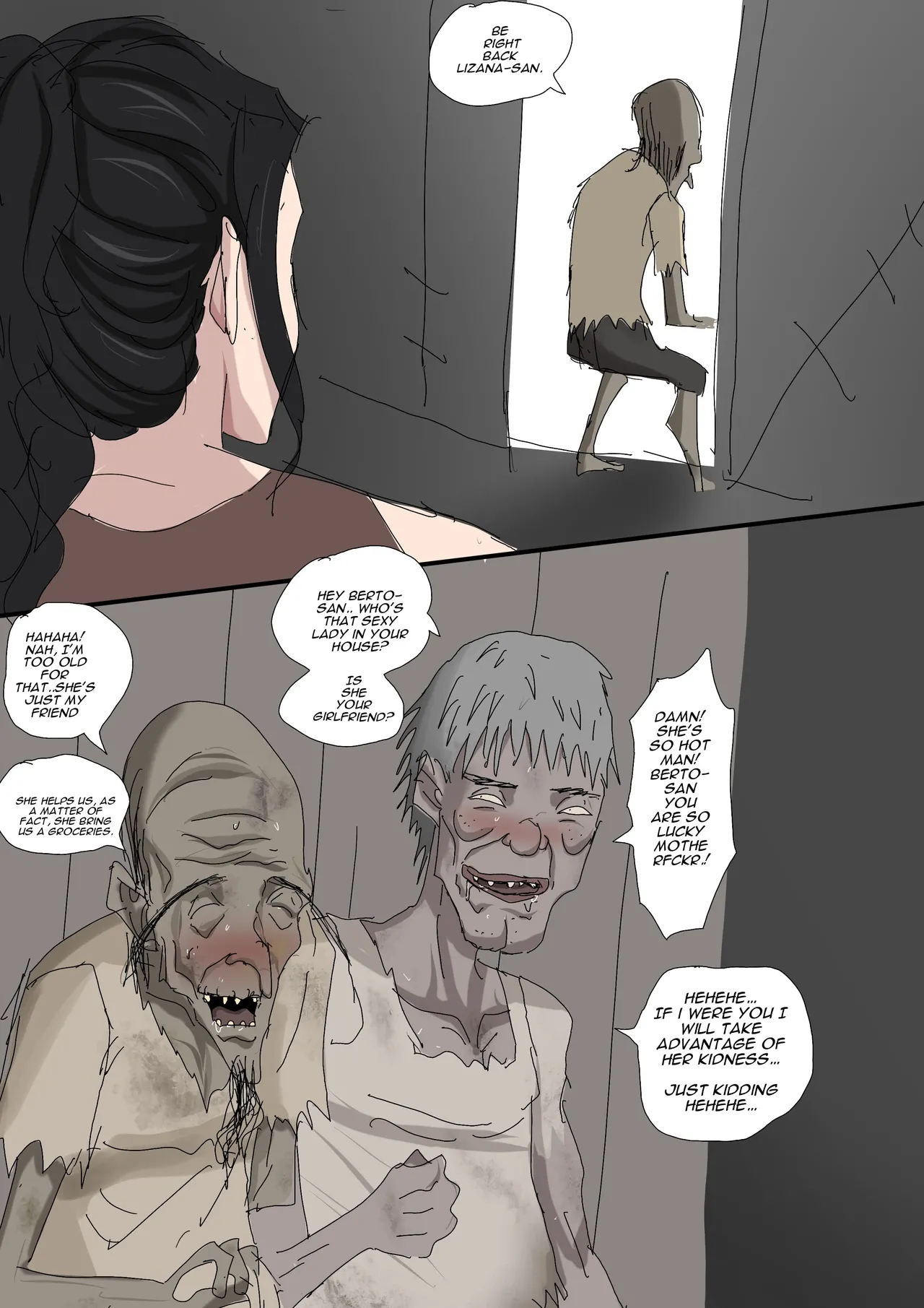 Sinful Lust - Lizana And The Homeless page 51 original parody - read online free