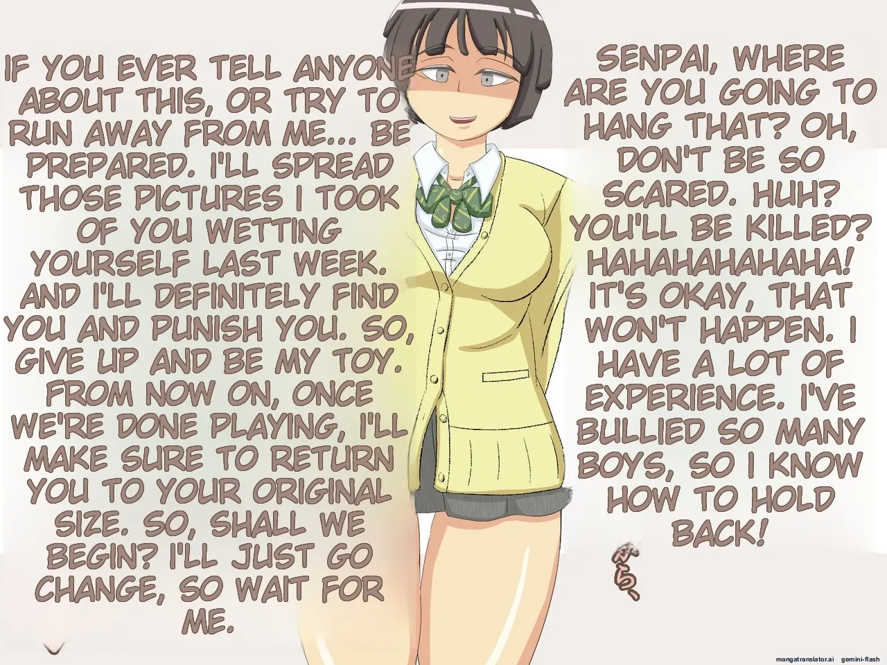 Do-S ga Nozomu Attouteki na Chikara Kankei page 41 original parody - shrinking unbirth hentai manga - read online free