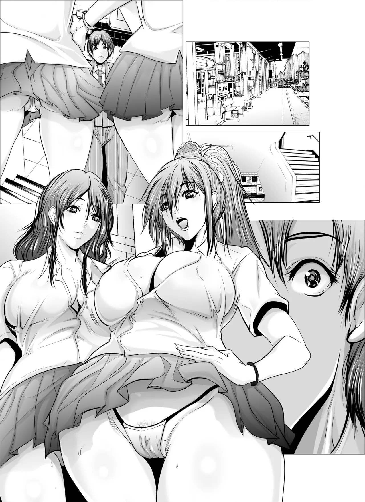 Puripuri Body na Tanetsuke Chiyo JK page 25 original parody - sole male nakadashi hentai manga - read online free