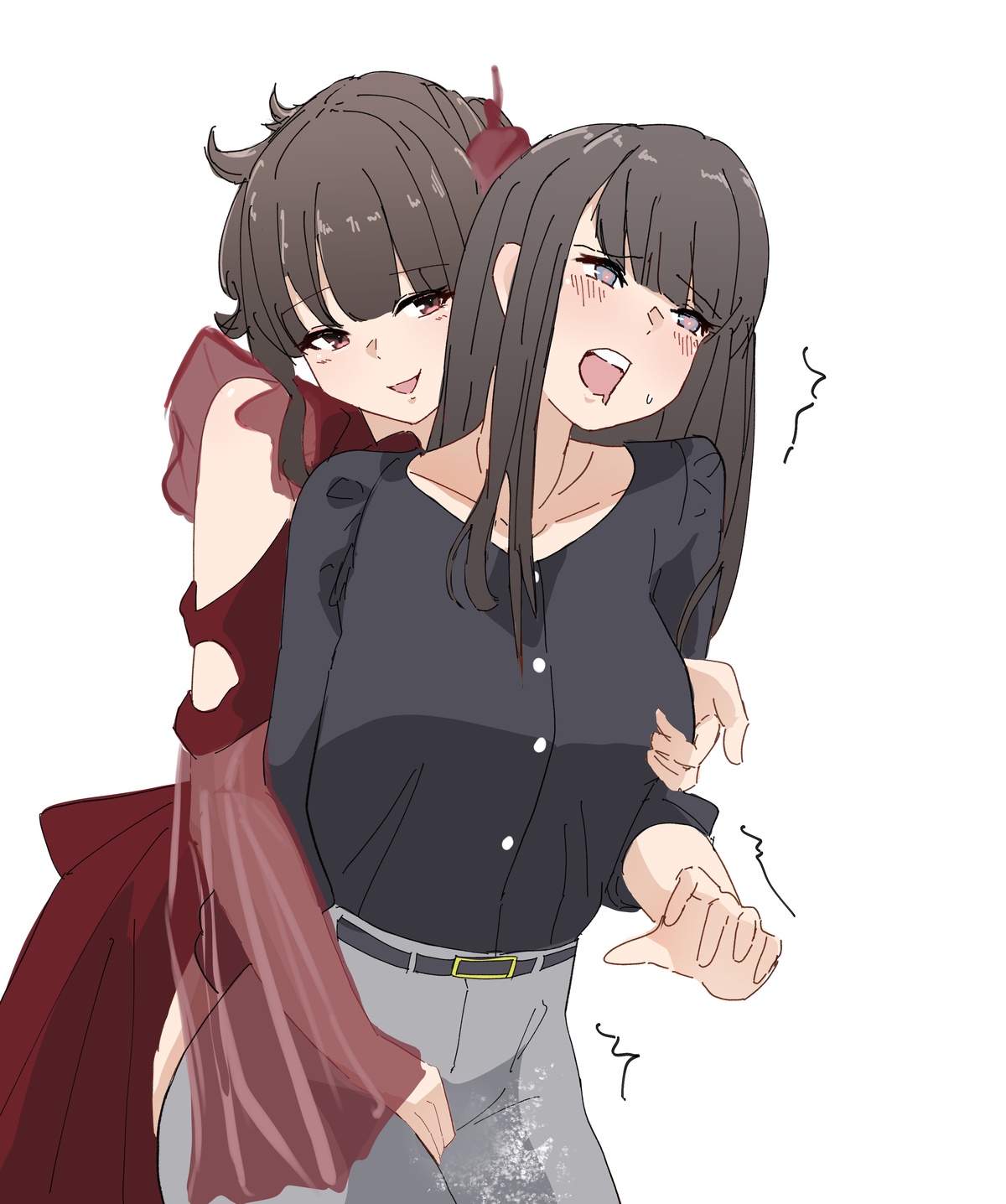 Best Friends page 18 kamen rider revice parody - sole female yuri hentai manga - read online free