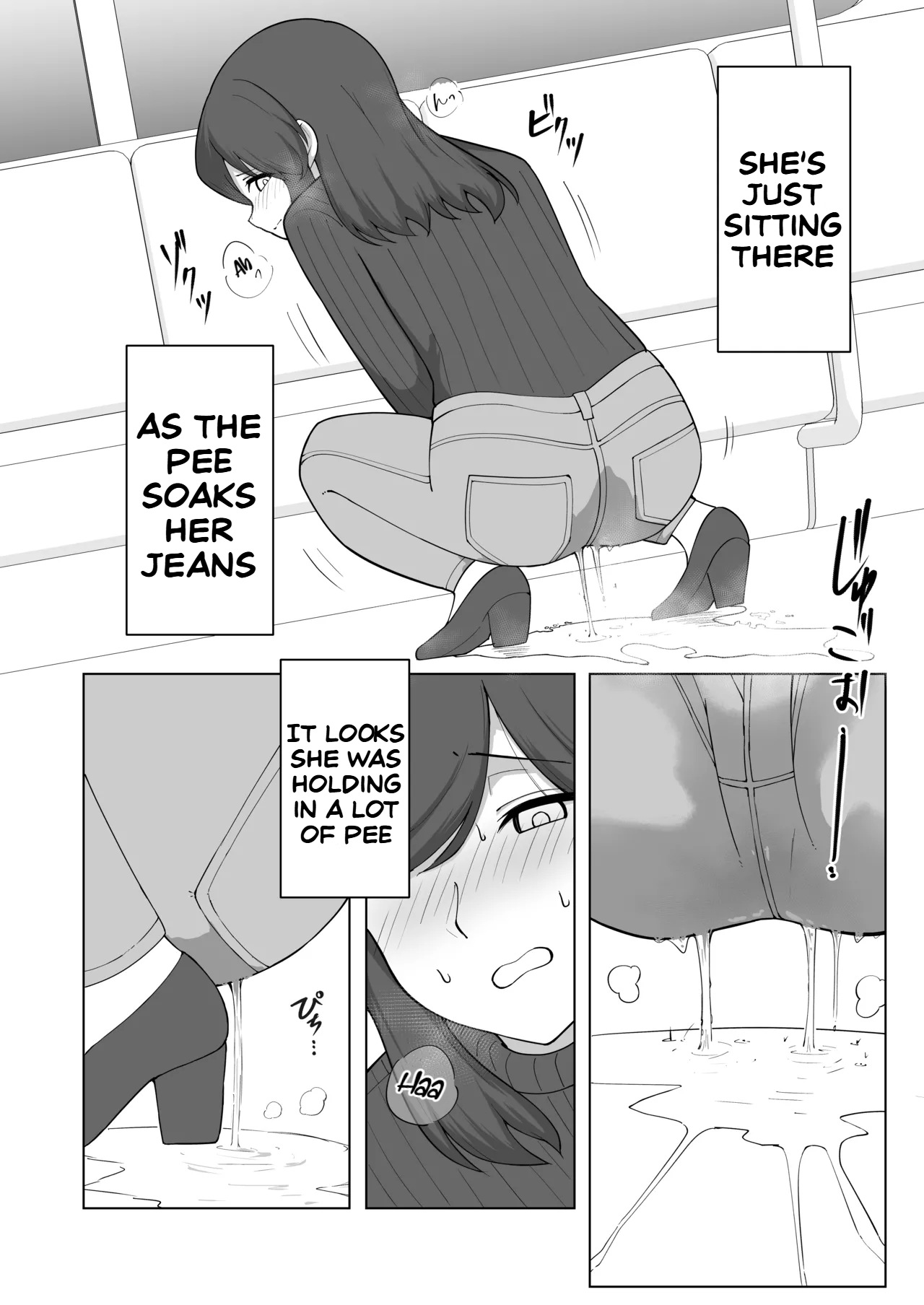 Gaman Ressha ni Nottemita! page 23 original parody - females only schoolgirl uniform hentai manga - read online free