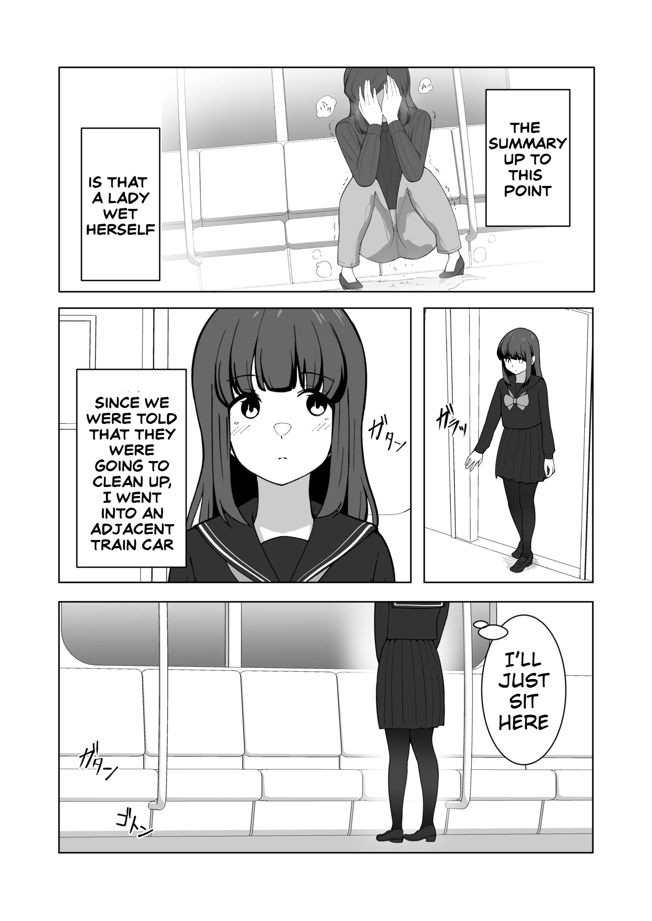 Gaman Ressha ni Nottemita! page 26 original parody - females only schoolgirl uniform hentai manga - read online free