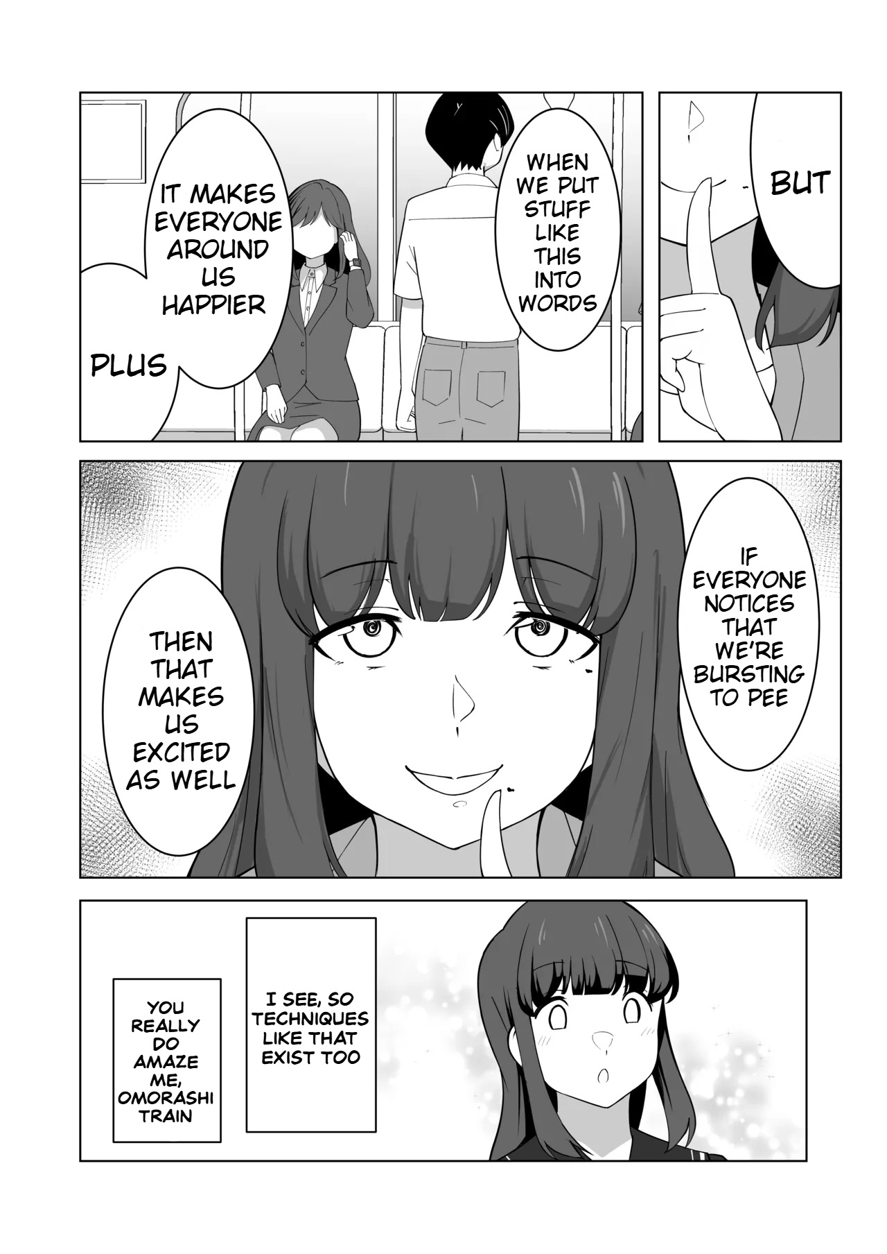 Gaman Ressha ni Nottemita! page 36 original parody - females only schoolgirl uniform hentai manga - read online free