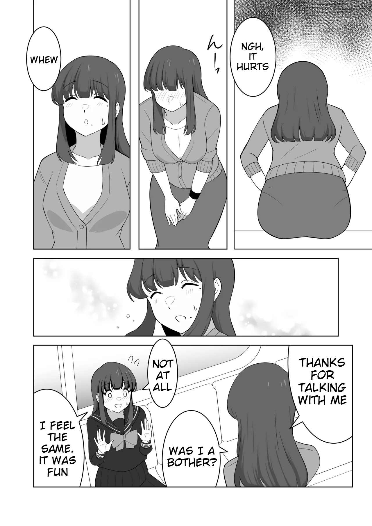 Gaman Ressha ni Nottemita! page 40 original parody - females only no penetration hentai manga - read online free