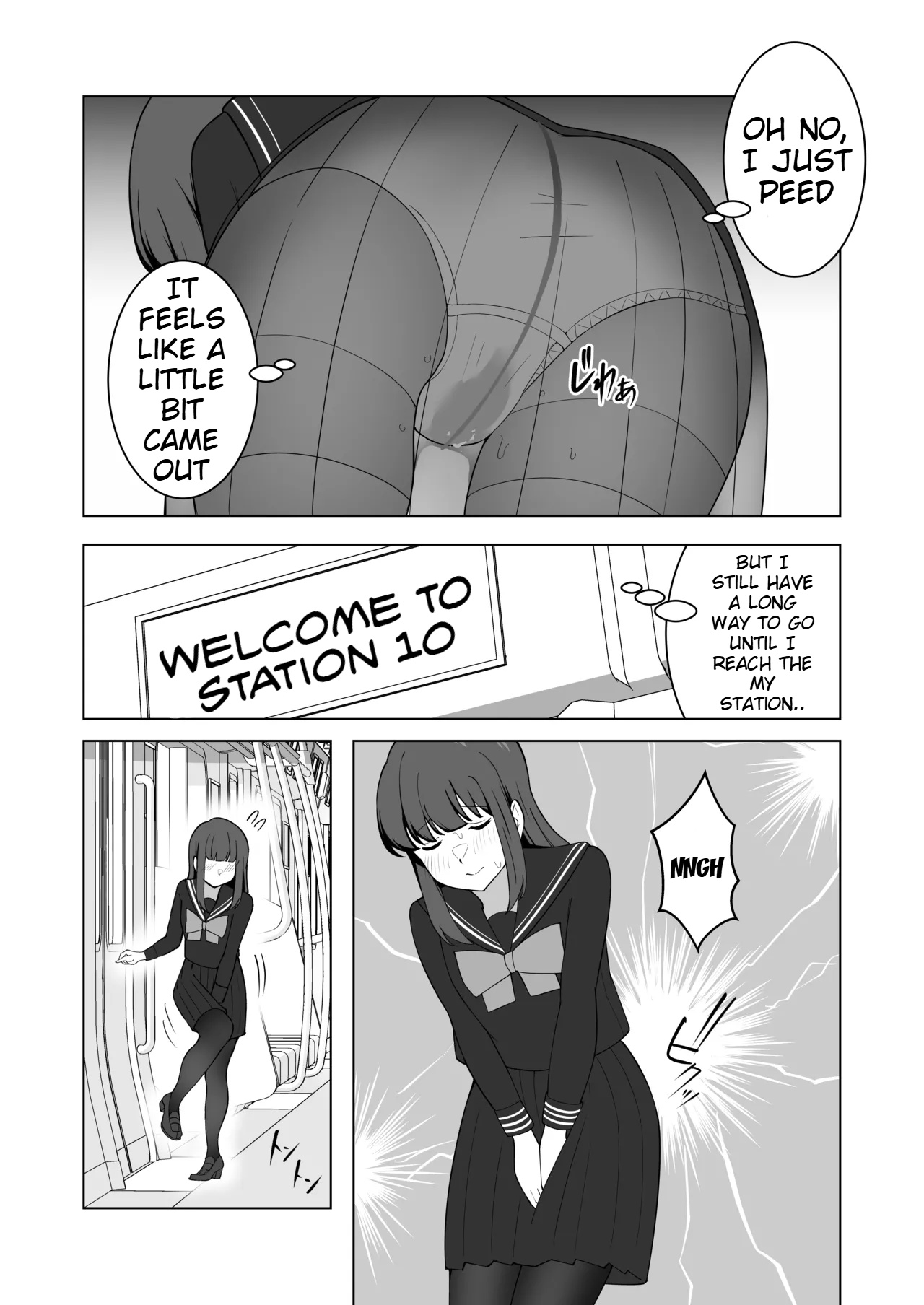 Gaman Ressha ni Nottemita! page 50 original parody - females only no penetration hentai manga - read online free