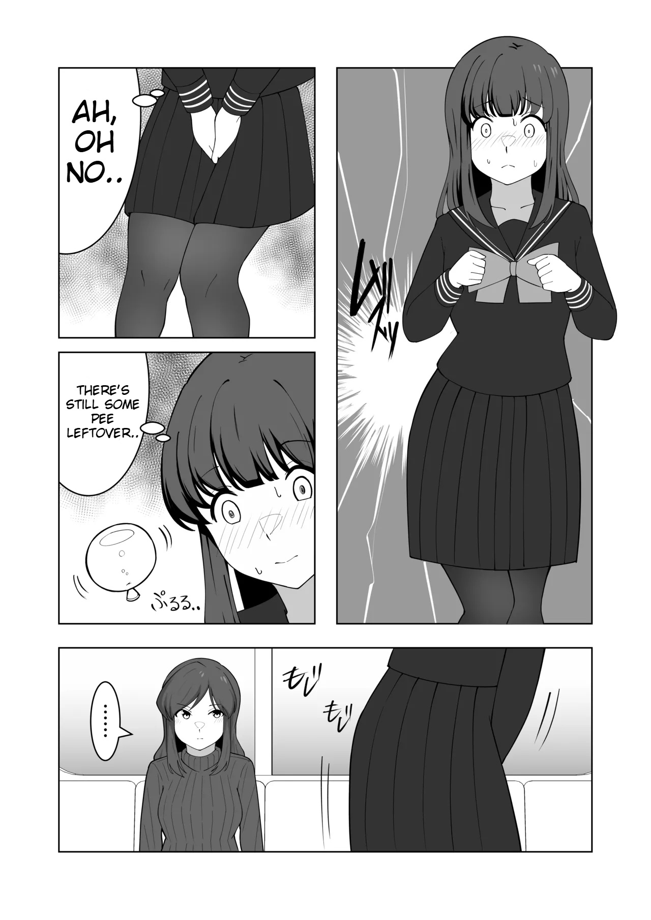 Gaman Ressha ni Nottemita! page 61 original parody - females only schoolgirl uniform hentai manga - read online free