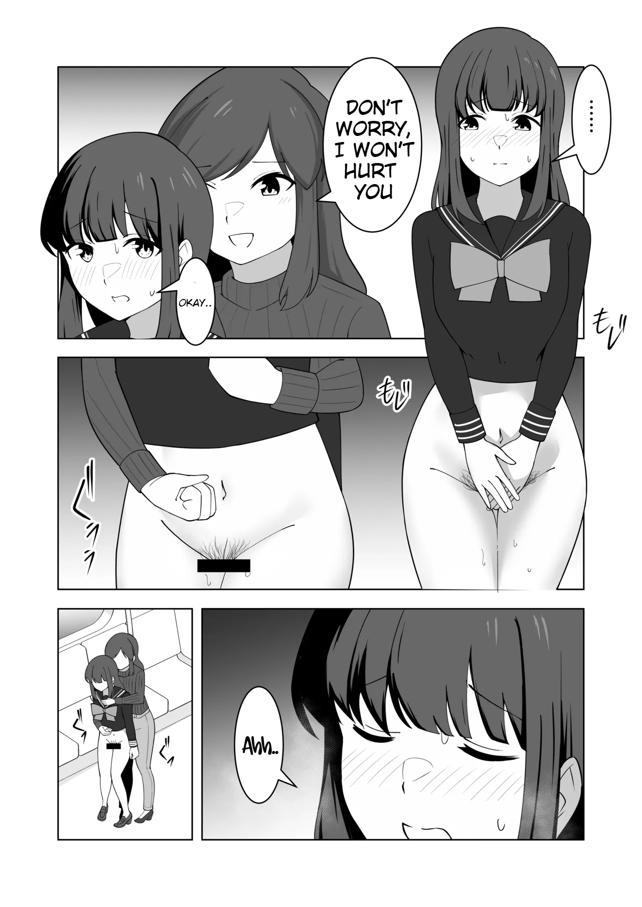 Gaman Ressha ni Nottemita! page 66 original parody - females only no penetration hentai manga - read online free