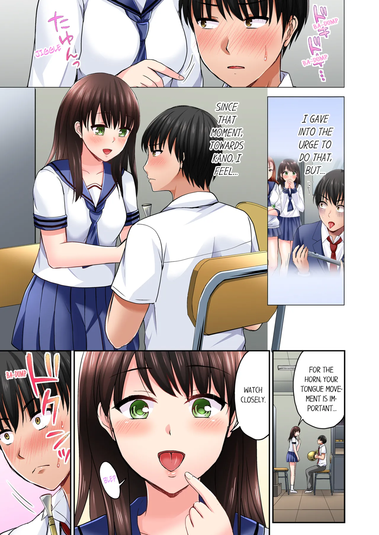 Pashiri no Shita Teku, Yabaitte... ~ Ebi Sori Iki Suru Namaiki Gyaru | Bullied Boy's Tongue Revenge Vol.1-4 page 152 - kissing virginity hentai manga - read online free