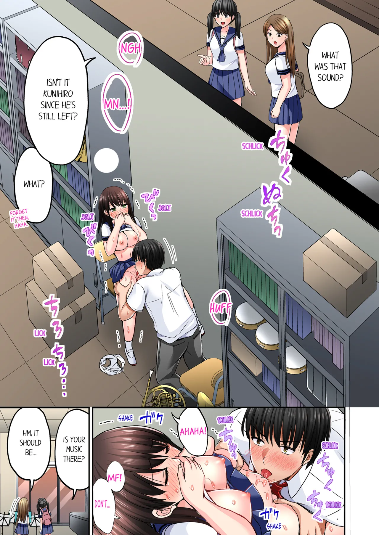 Pashiri no Shita Teku, Yabaitte... ~ Ebi Sori Iki Suru Namaiki Gyaru | Bullied Boy's Tongue Revenge Vol.1-4 page 168 - sole male full color hentai manga - read online free