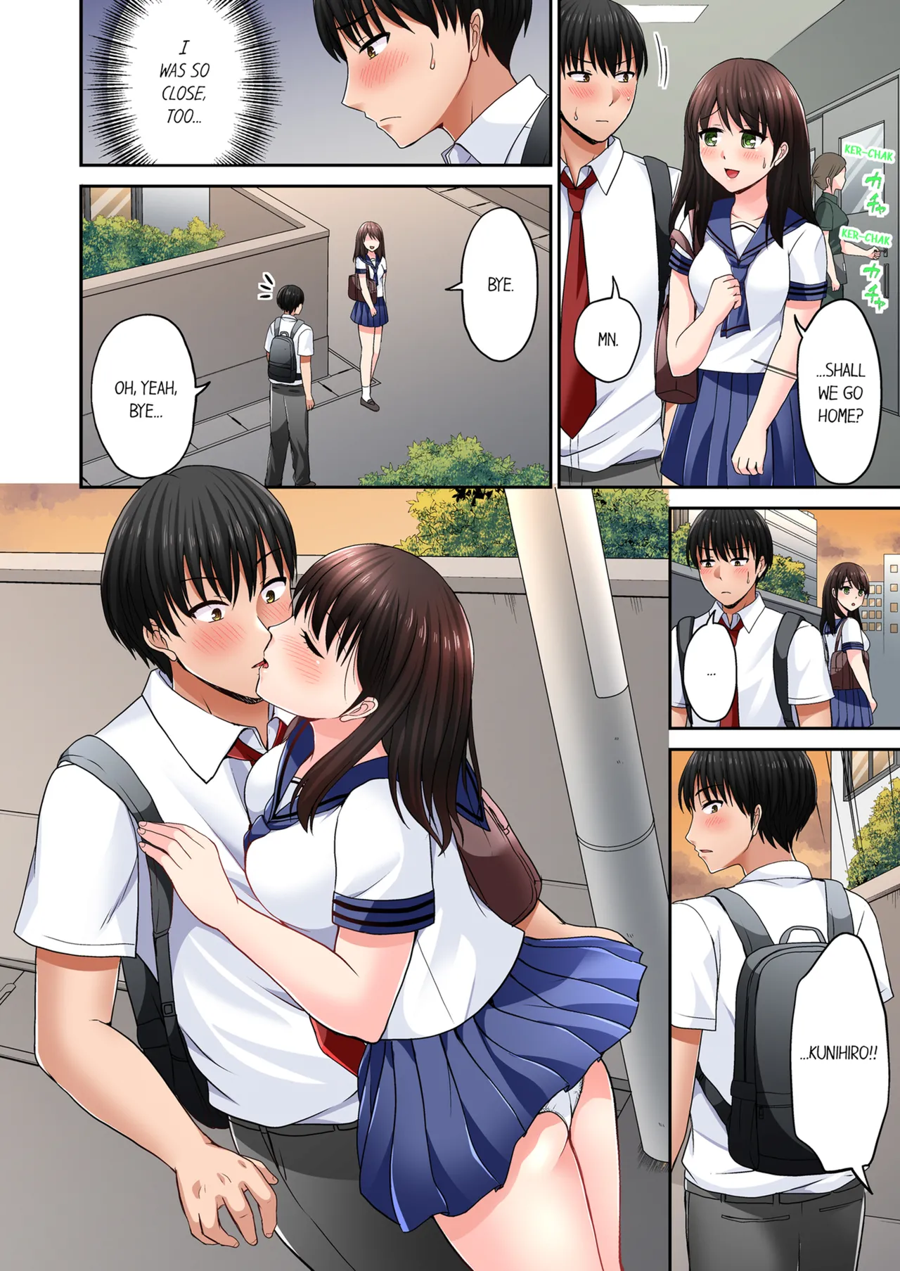 Pashiri no Shita Teku, Yabaitte... ~ Ebi Sori Iki Suru Namaiki Gyaru | Bullied Boy's Tongue Revenge Vol.1-4 page 173 - sole male full color hentai manga - read online free