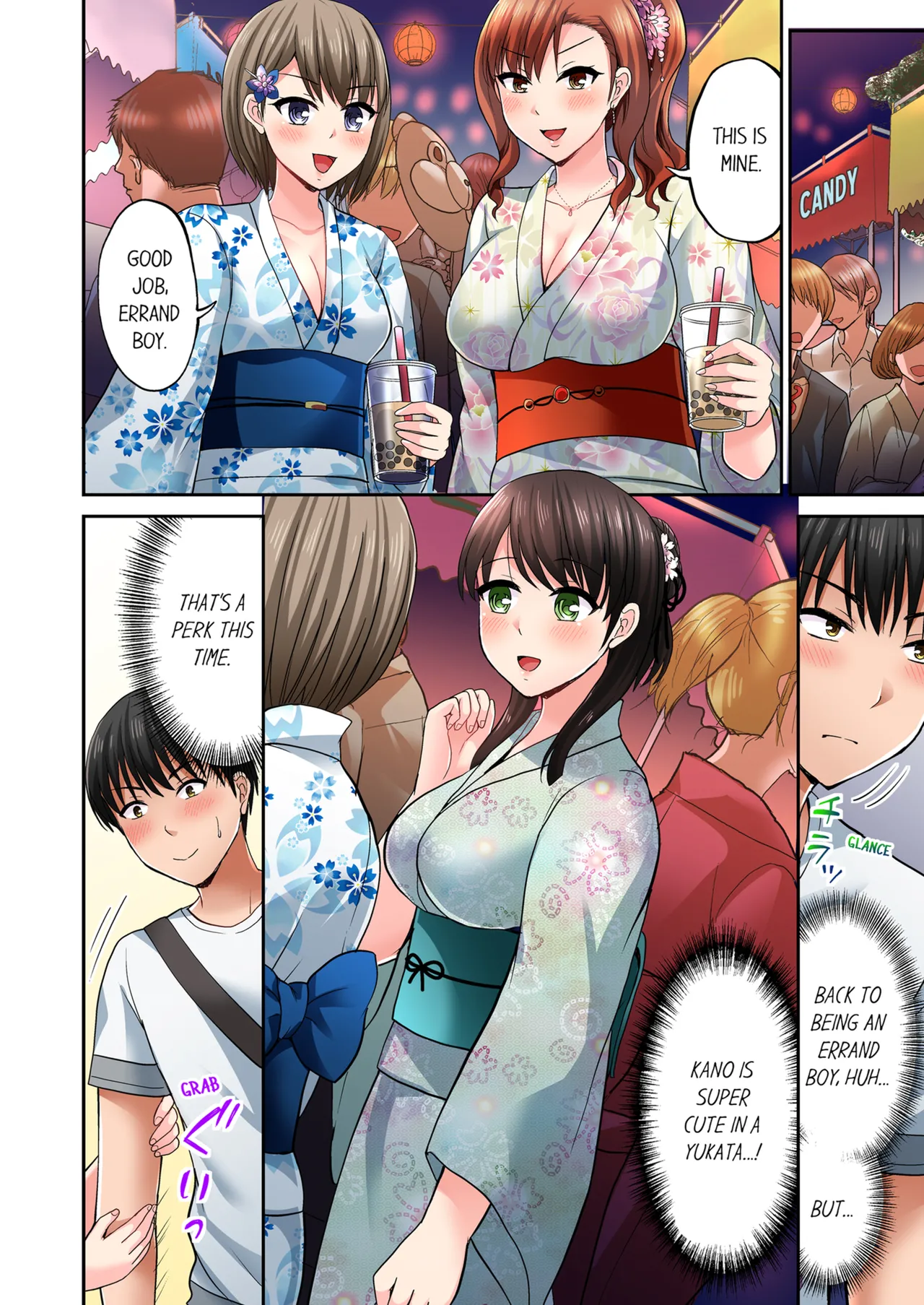 Pashiri no Shita Teku, Yabaitte... ~ Ebi Sori Iki Suru Namaiki Gyaru | Bullied Boy's Tongue Revenge Vol.1-4 page 222 - sole male full color hentai manga - read online free