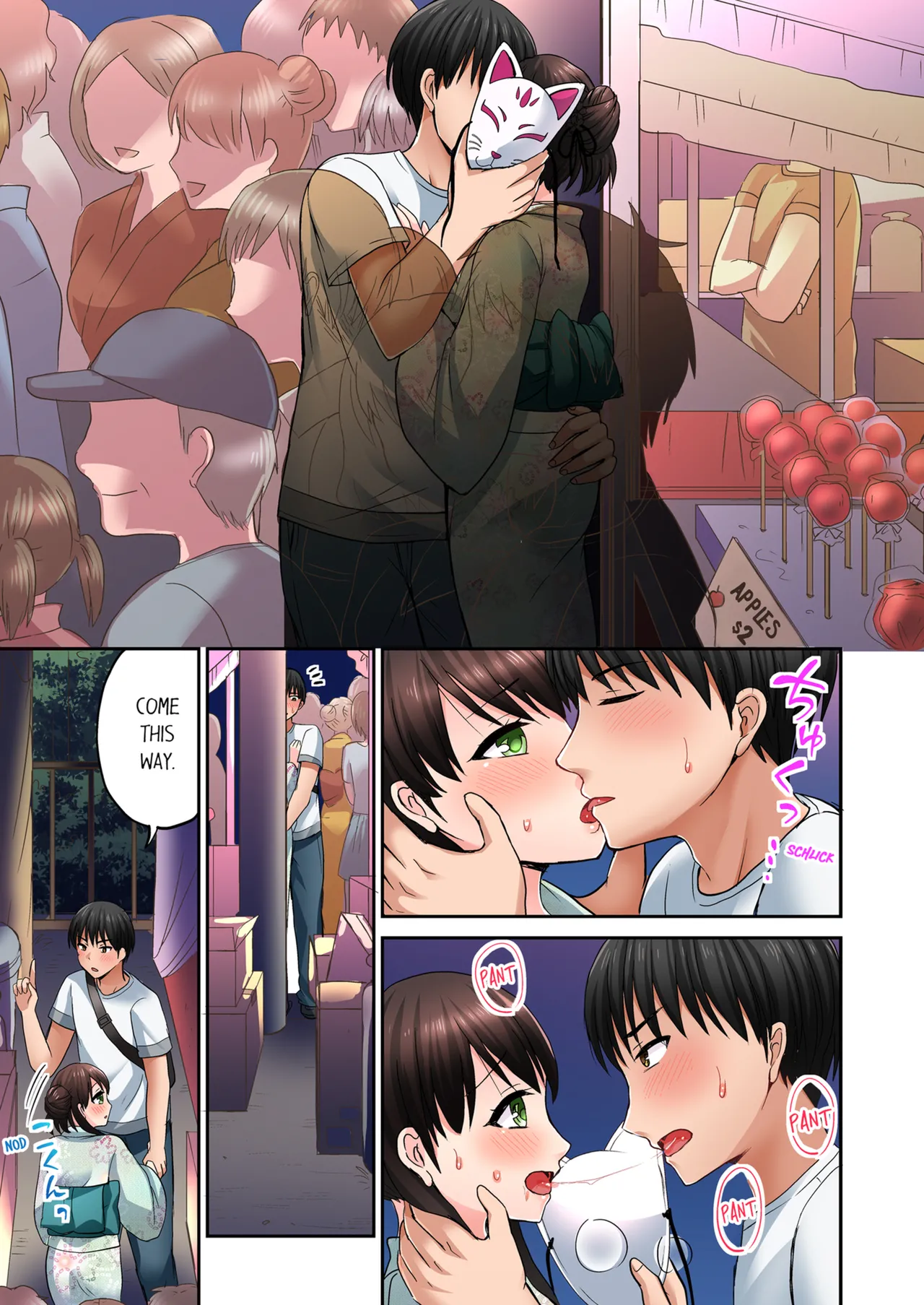 Pashiri no Shita Teku, Yabaitte... ~ Ebi Sori Iki Suru Namaiki Gyaru | Bullied Boy's Tongue Revenge Vol.1-4 page 237 - sole male full color hentai manga - read online free