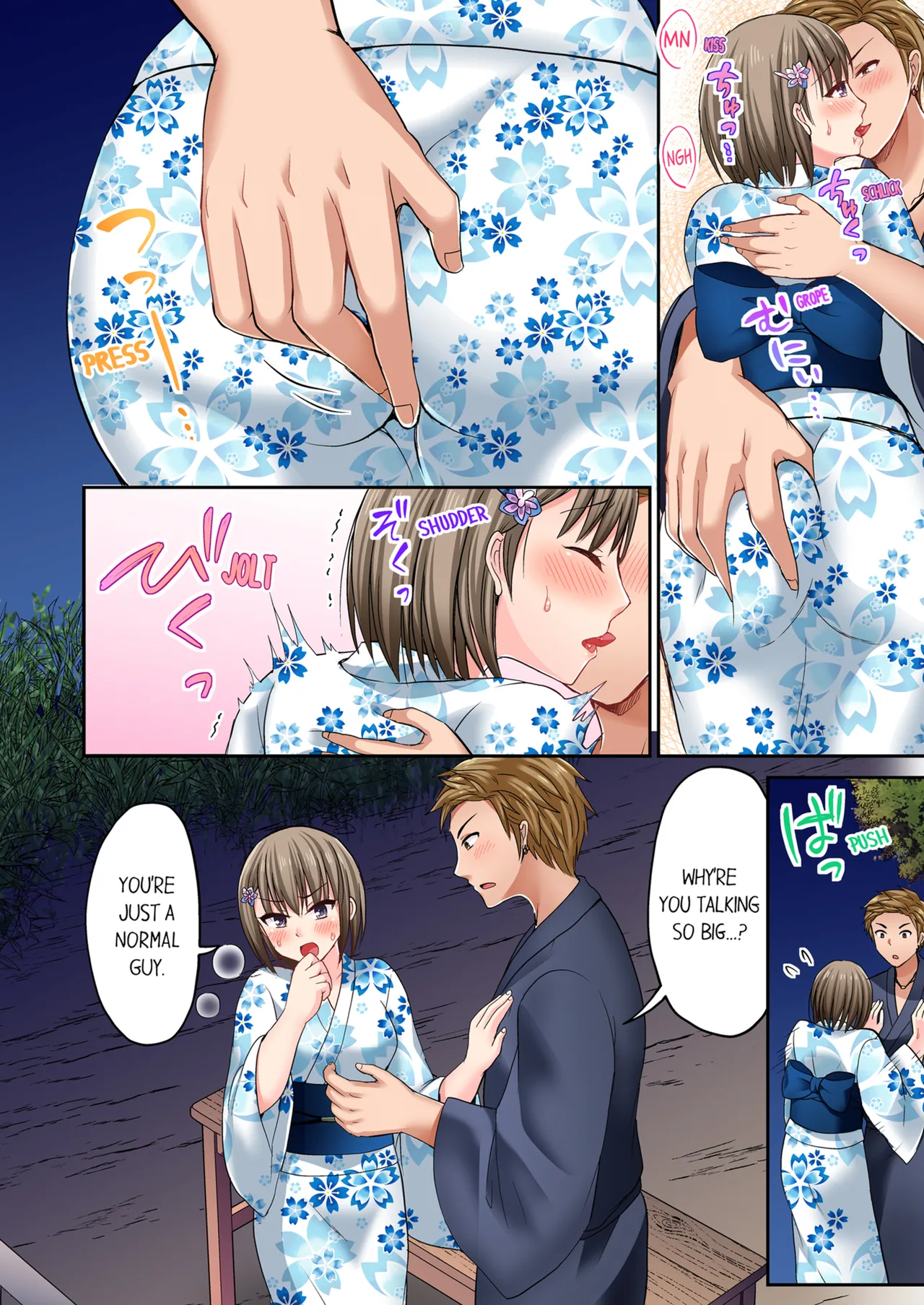 Pashiri no Shita Teku, Yabaitte... ~ Ebi Sori Iki Suru Namaiki Gyaru | Bullied Boy's Tongue Revenge Vol.1-4 page 258 - sole male full color hentai manga - read online free