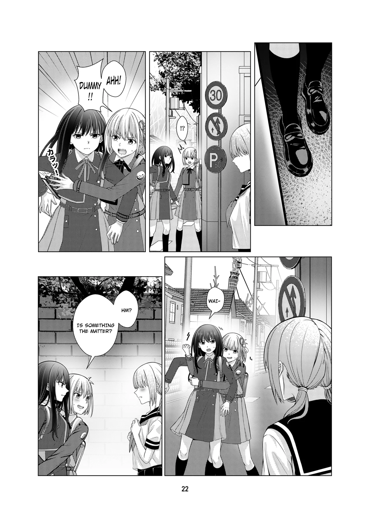 My Sweet Bodyguard page 23 featuring chisato nishikigi lycoris recoil parody - yuri kissing hentai manga - read online free