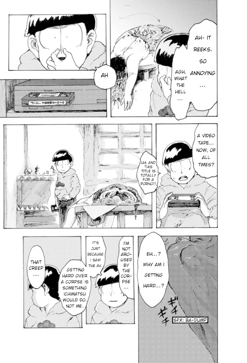 AIN'T SIX IS DEATH page 14 featuring osomatsu matsuno osomatsu-san parody - guro cannibalism hentai manga - read online free