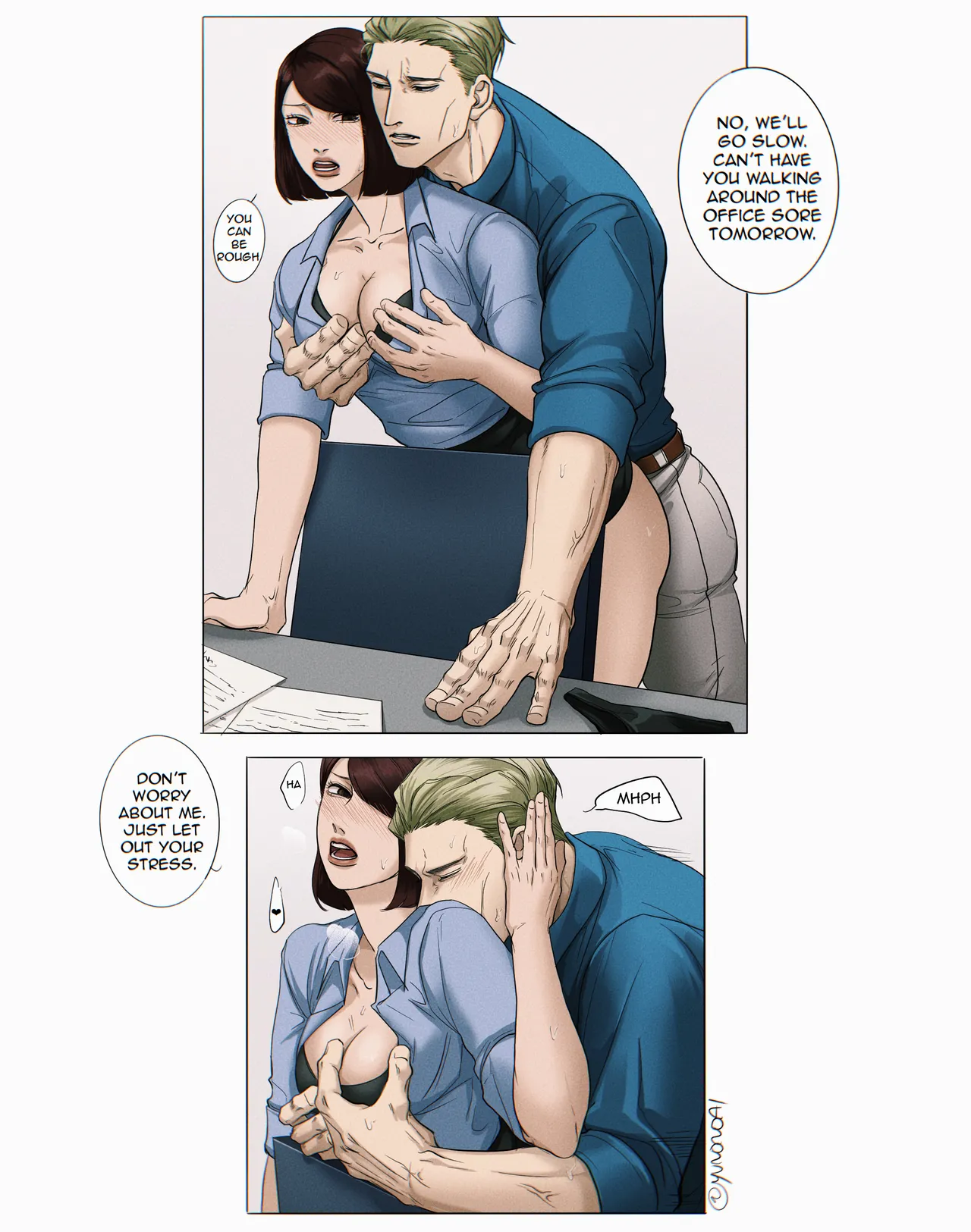 Nanami comic page 15 featuring kento nanami jujutsu kaisen parody - business suit cunnilingus hentai manga - read online free