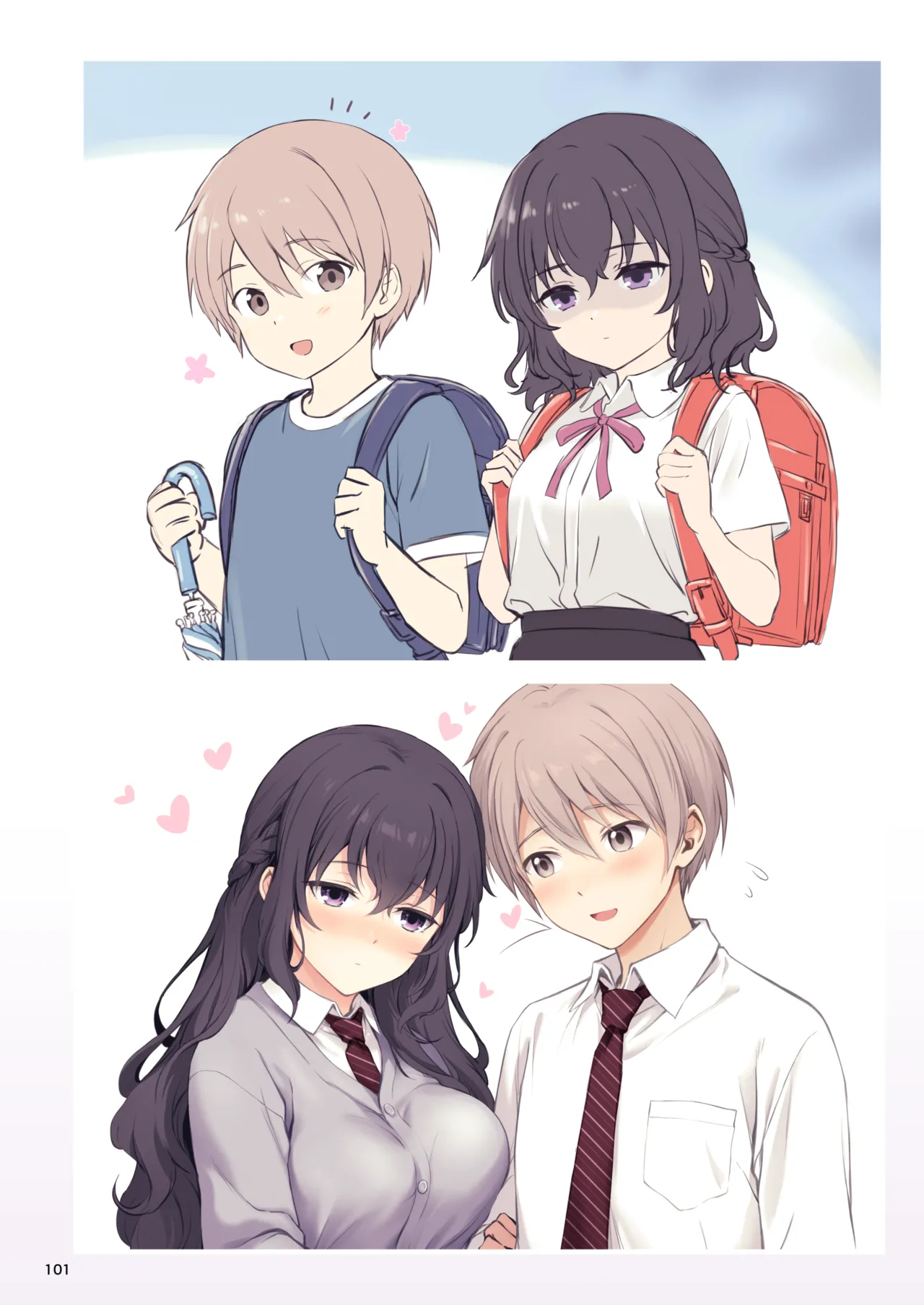 Hatsukoi x Osananajimi page 101 original parody - big breasts story arc hentai manga - read online free