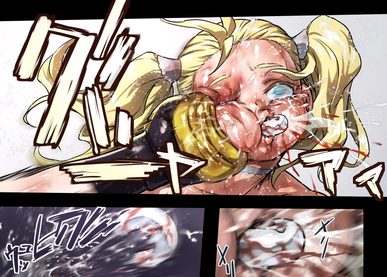 Honeybee and Wasp MEMORIAL page 417 original parody - ryona hentai manga - read online free