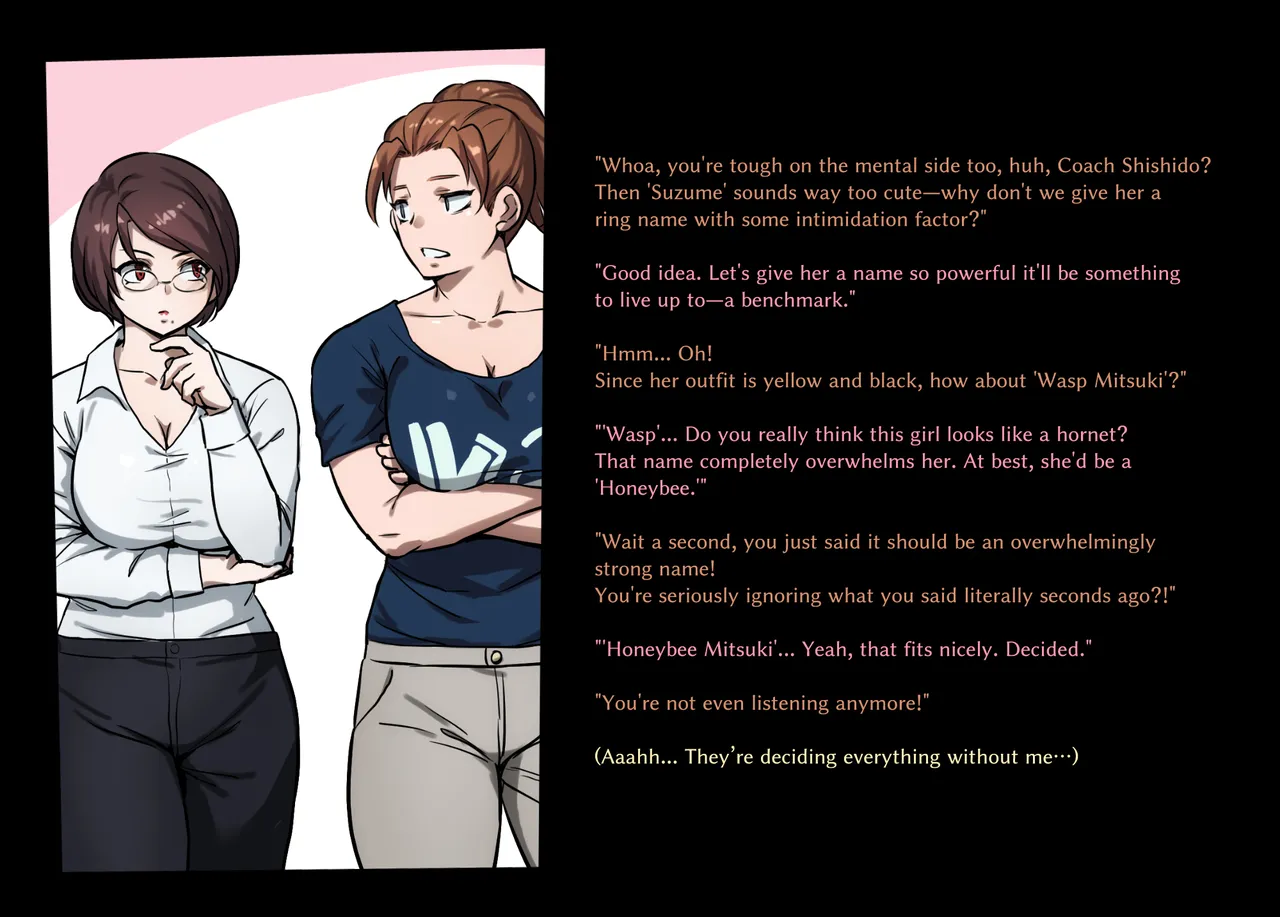 Honeybee and Wasp MEMORIAL page 43 original parody - ryona hentai manga - read online free