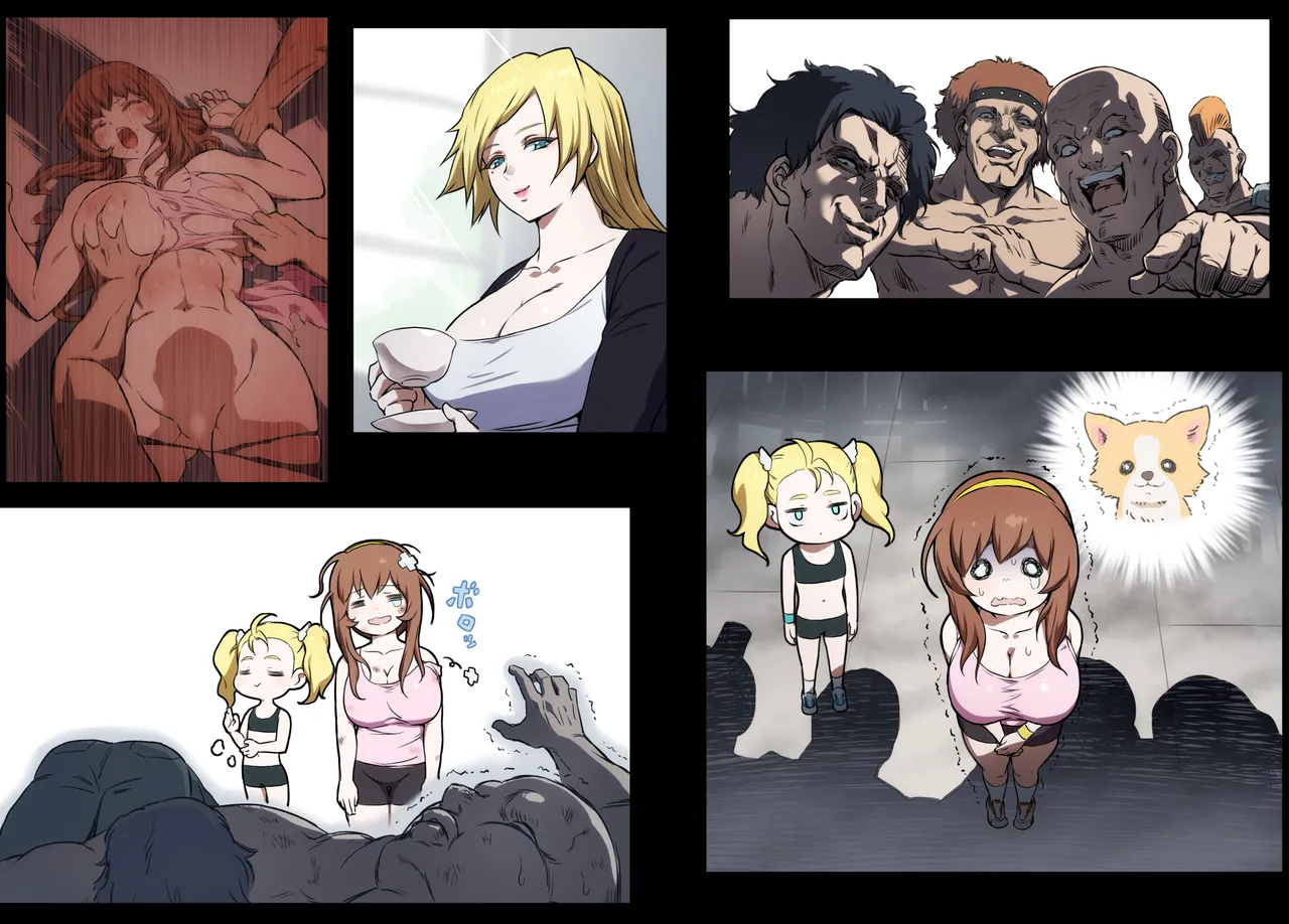 Honeybee and Wasp MEMORIAL page 27 original parody - ryona hentai manga - read online free