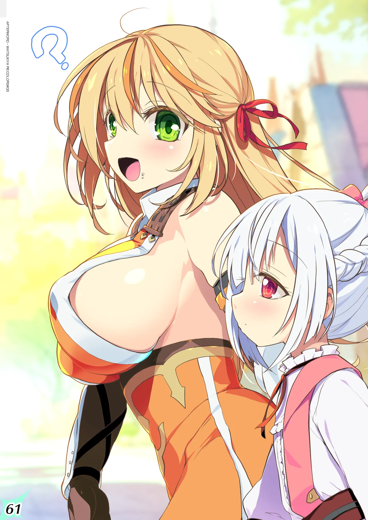 RE:COLORS!# 06 Kanojo ga Mizugi ni Kigaetara Rakuen ni Ichiban Chikai Shima!? page 61 xenoblade chronicles 2 parody - full color mosaic censorship hentai manga - read online free