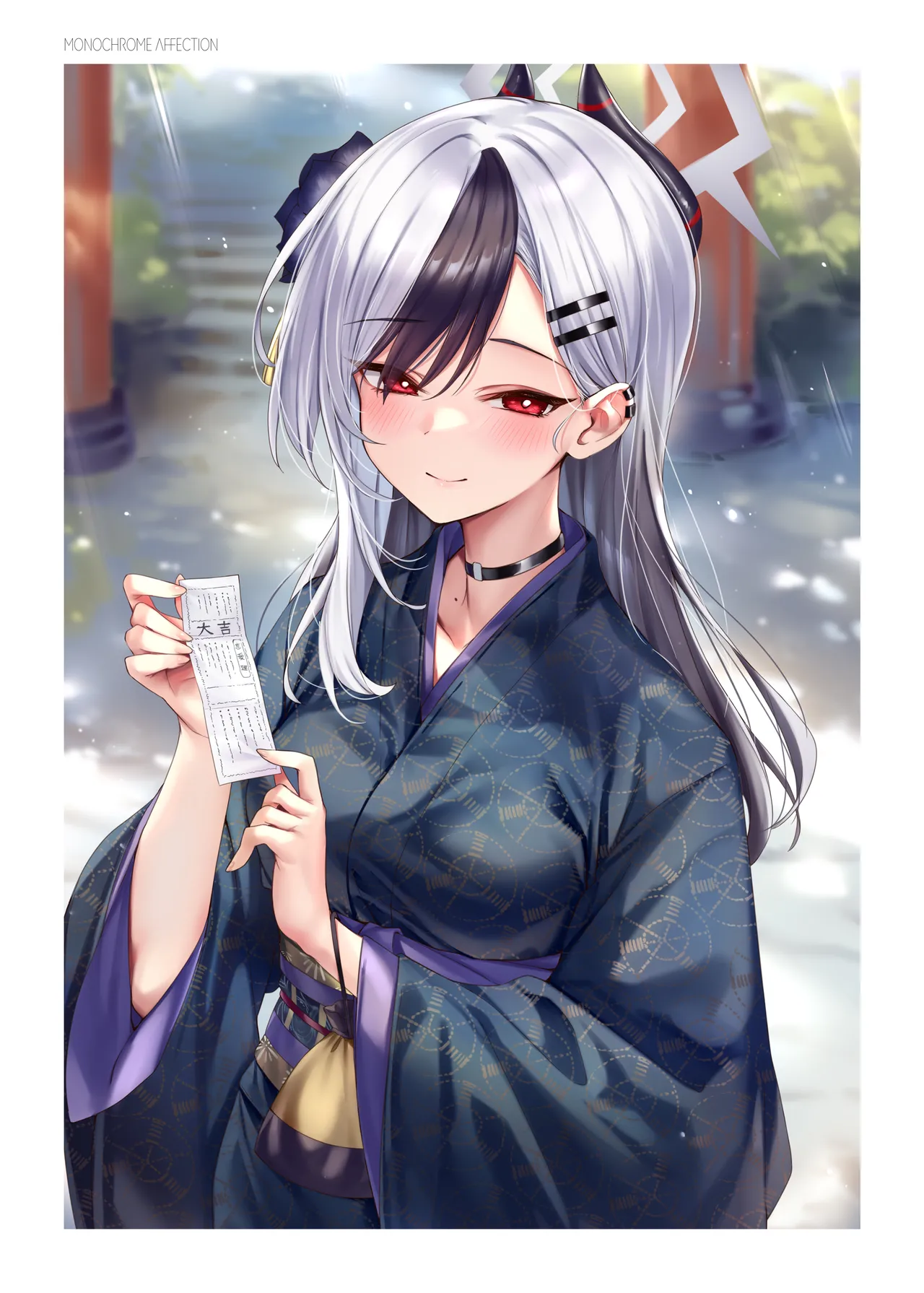 MONOCHROME AFFECTION page 21 featuring kayoko onikata blue archive parody - full color sole female hentai manga - read online free