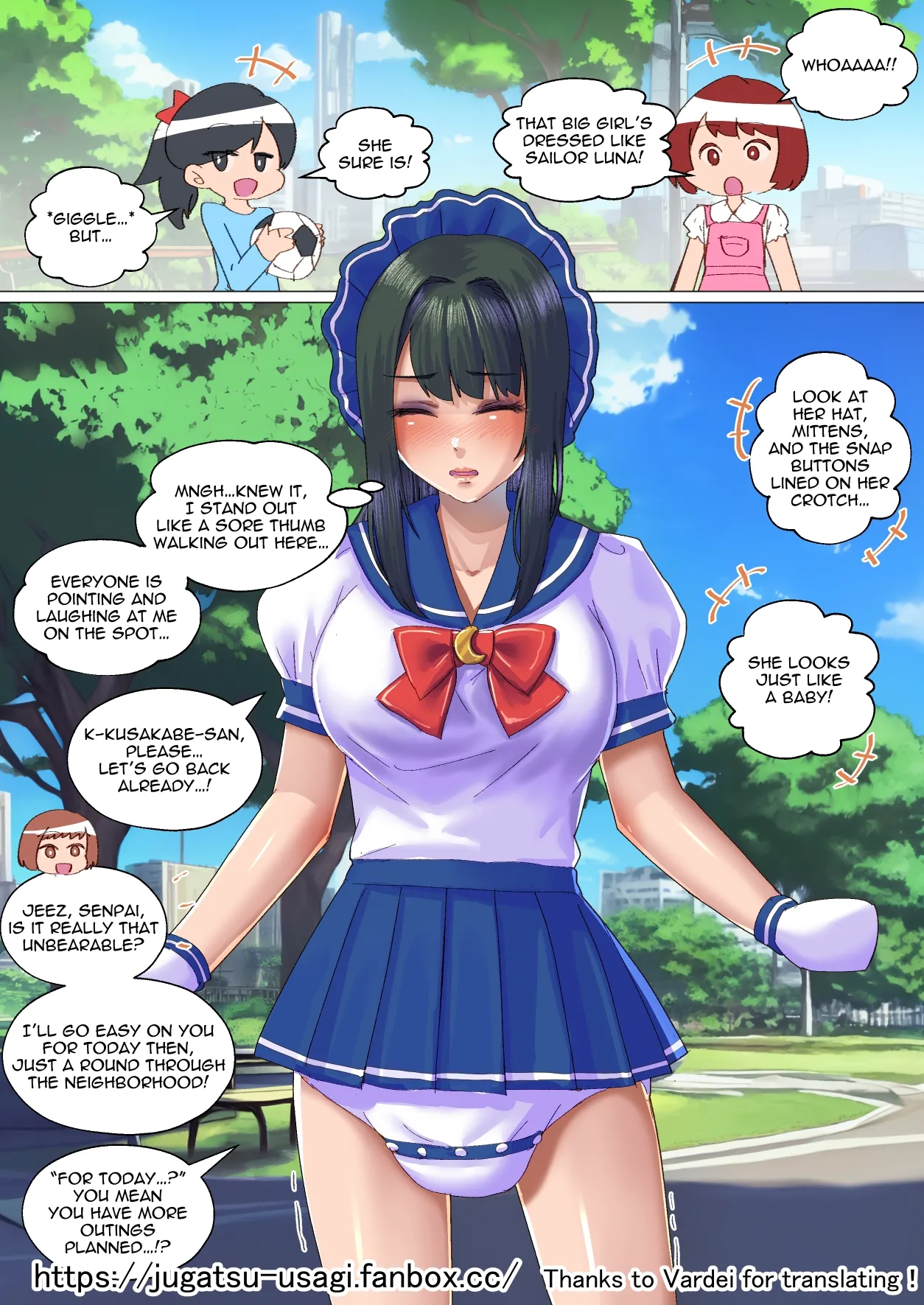 Kouhai no Iinari Baby | At Kouhai's Behest page 18 original parody - full color big breasts hentai manga - read online free